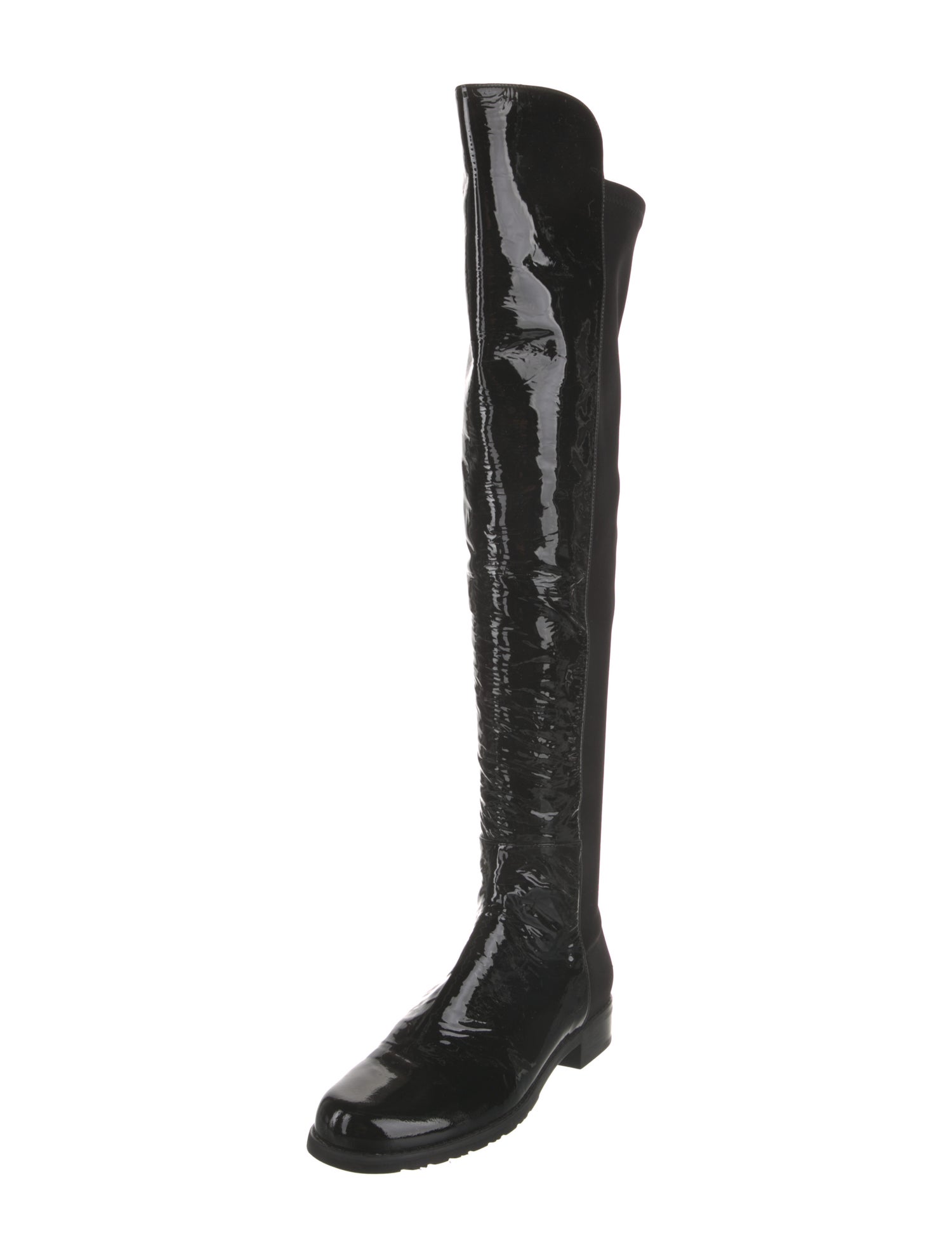 Stuart Weitzman Patent Leather Boots