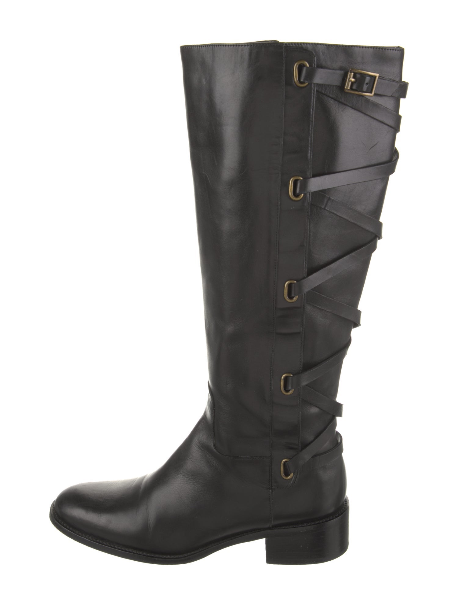 Stuart Weitzman Leather Riding Boots