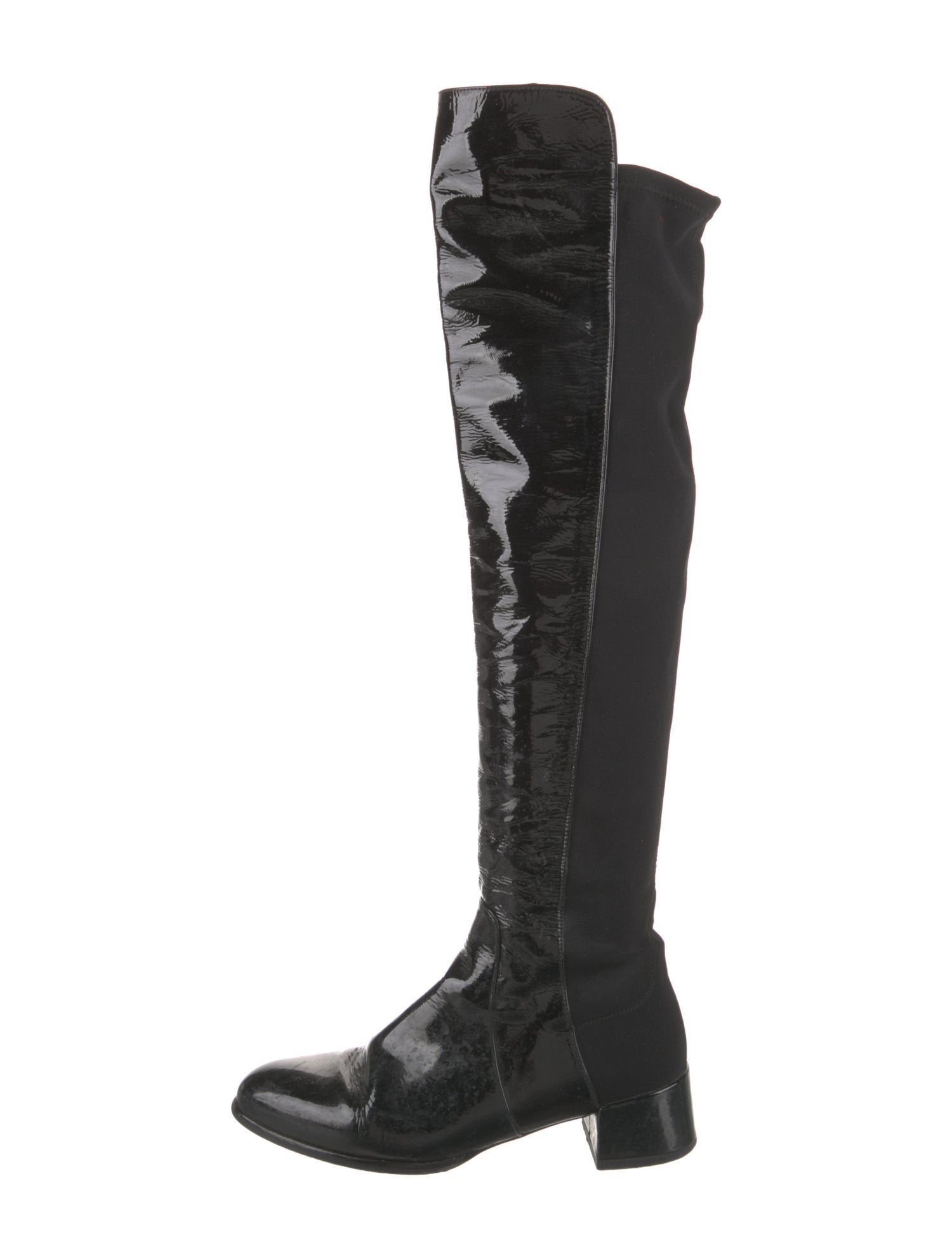 Stuart Weitzman Patent Leather Boots