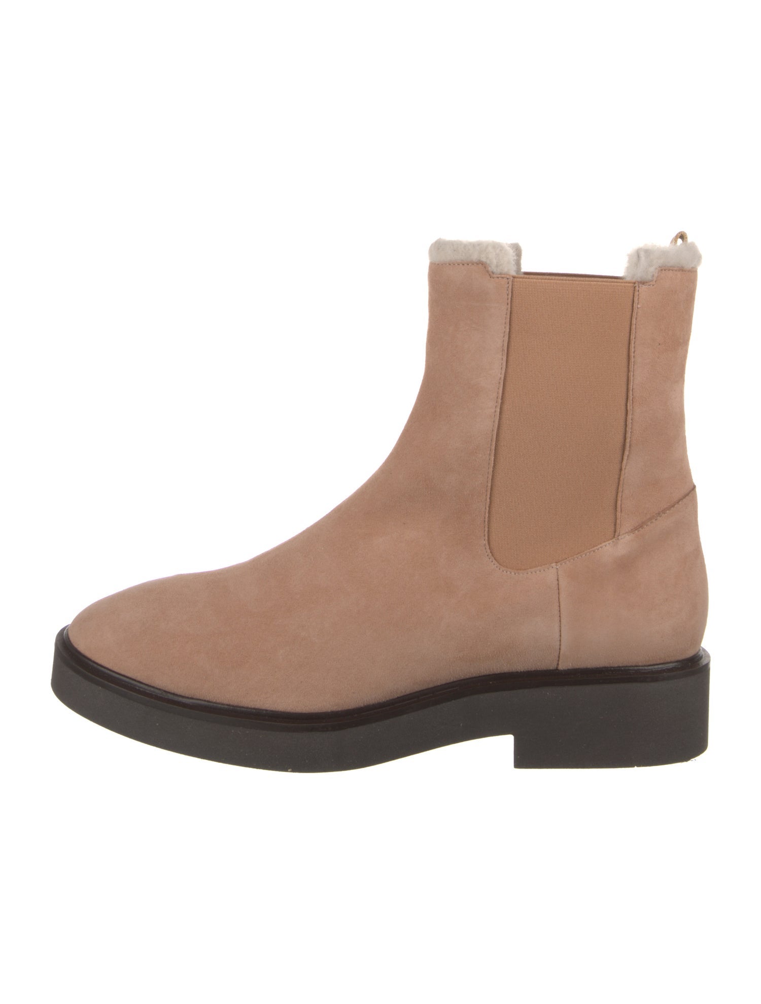 Stuart Weitzman Suede Chelsea Boots