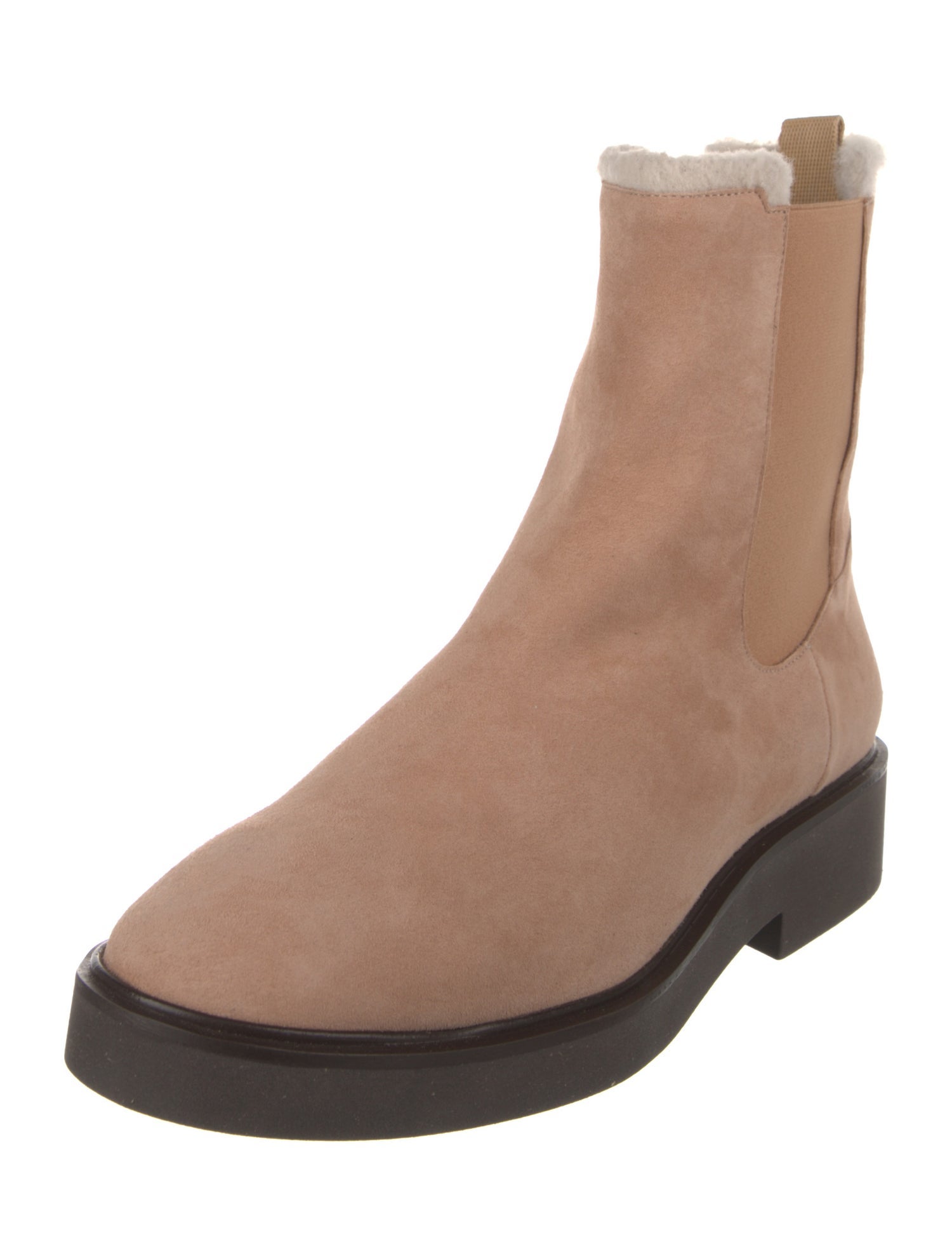 Stuart Weitzman Suede Chelsea Boots