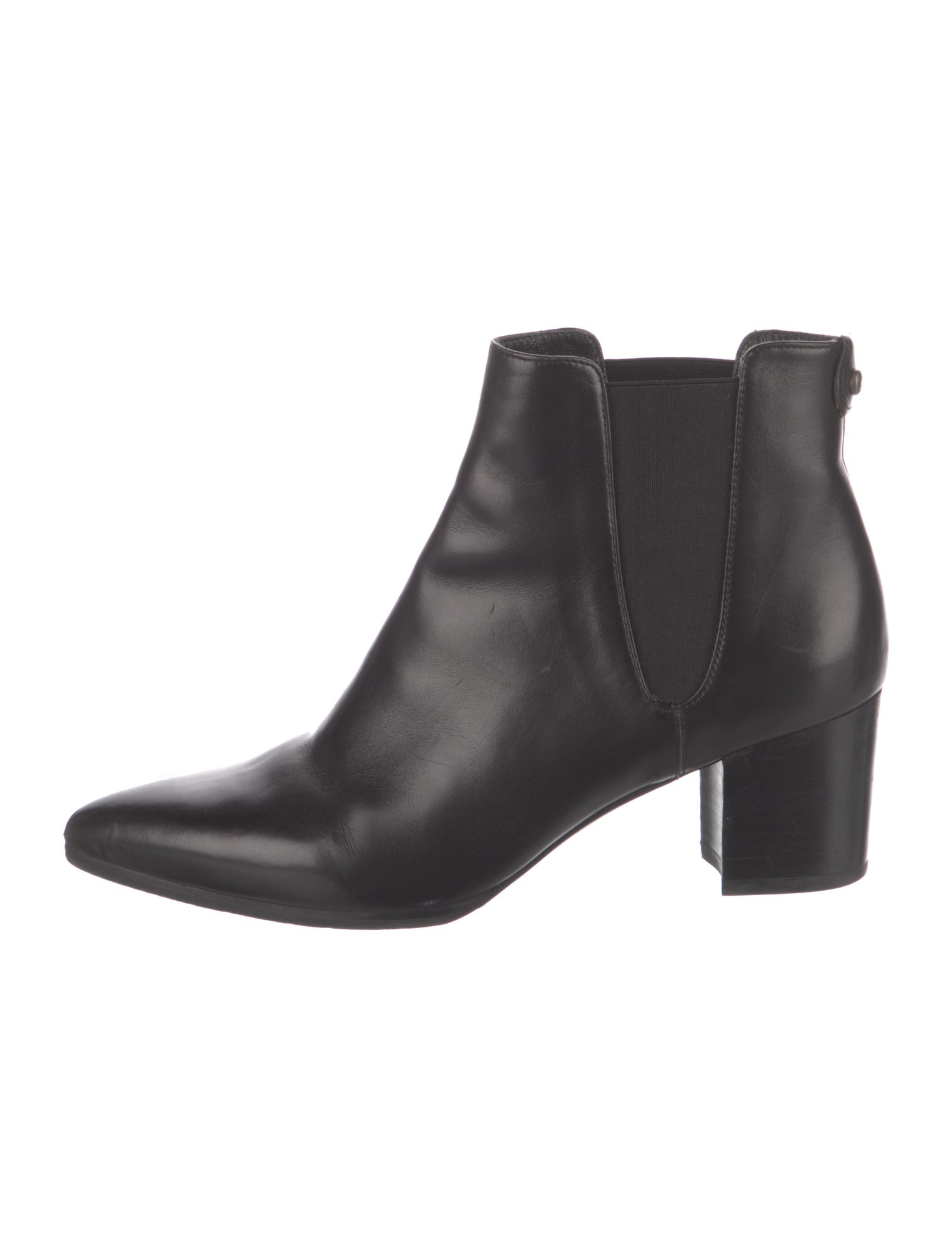 Stuart Weitzman Leather Chelsea Boots
