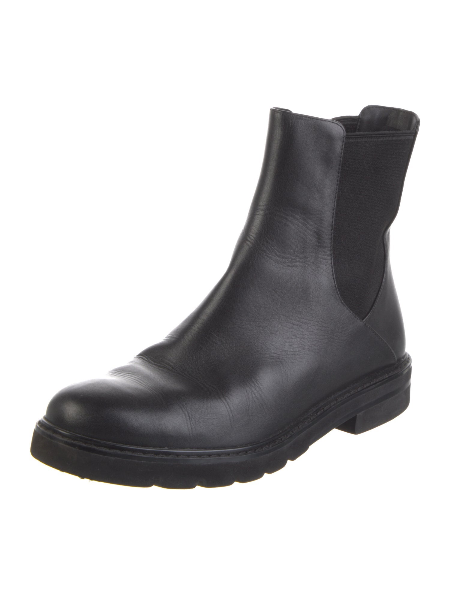 Stuart Weitzman Leather Chelsea Boots