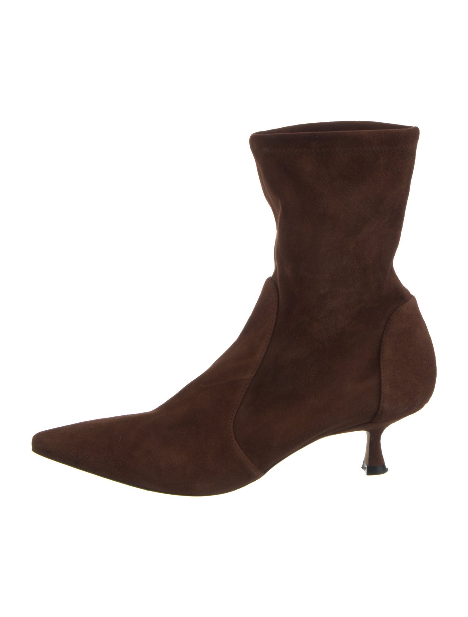 Stuart Weitzman Suede Sock Boots
