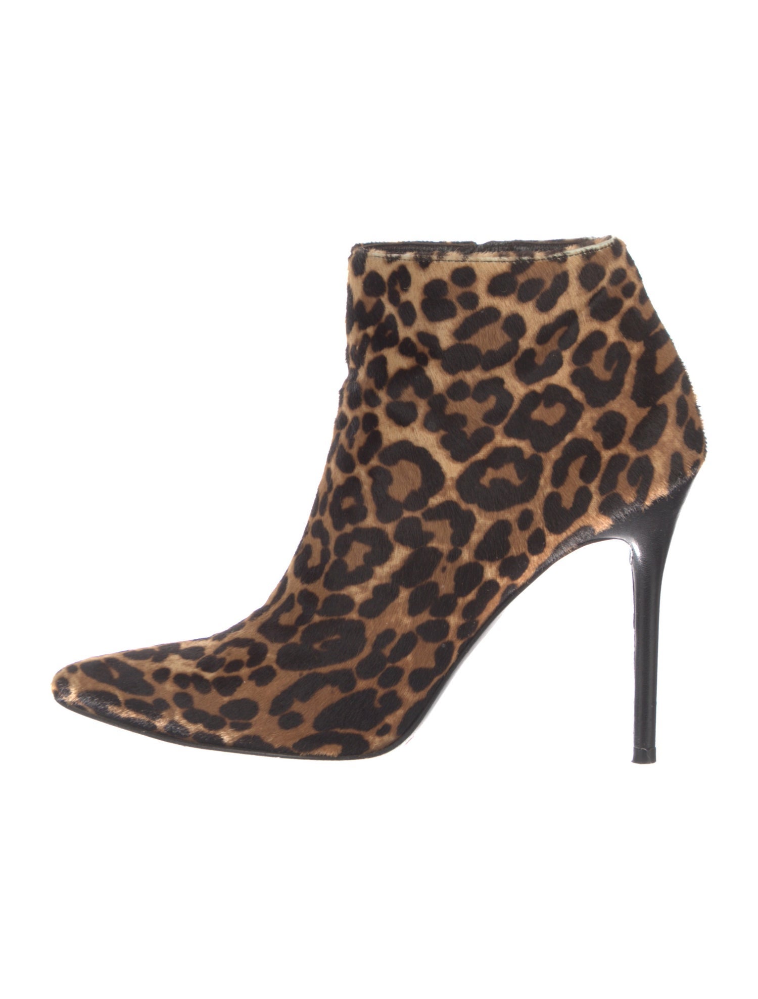 Stuart Weitzman Ponyhair Animal Print Boots