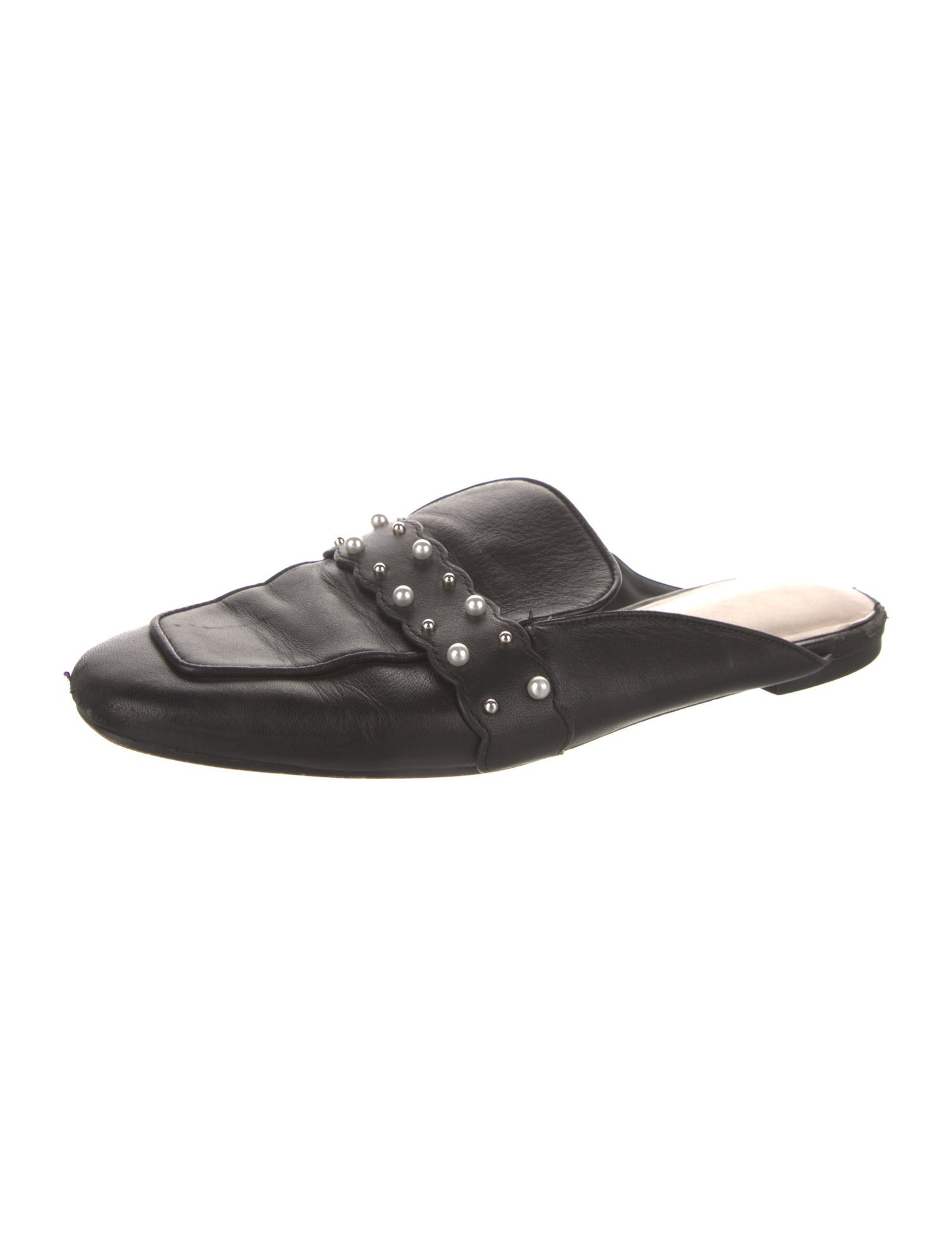 Stuart Weitzman Leather Mules