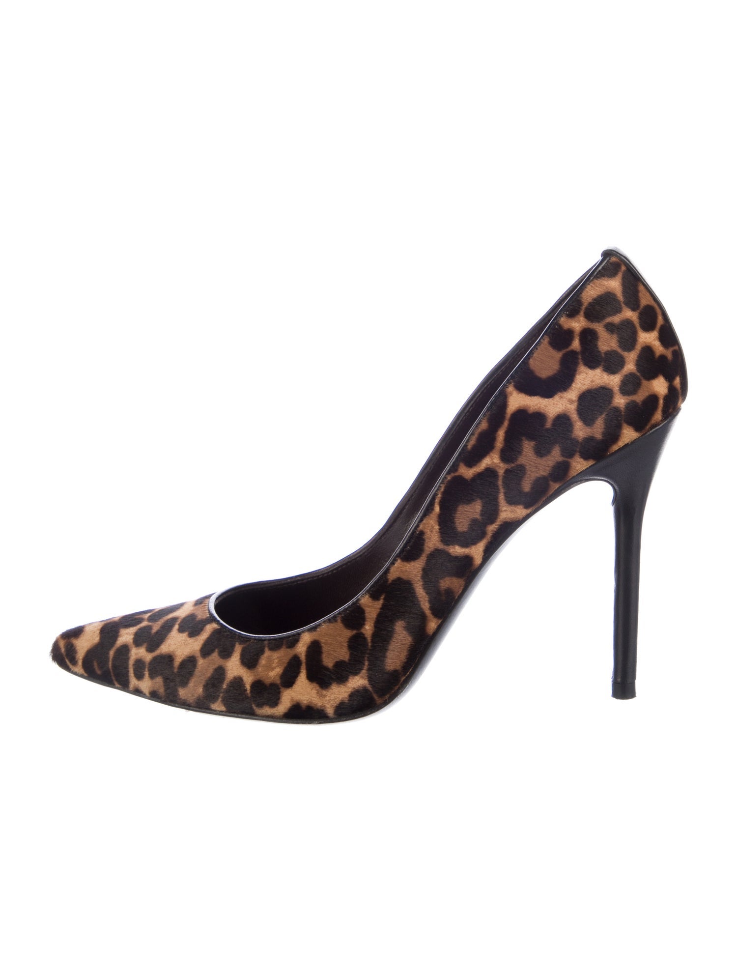 Stuart Weitzman Ponyhair Animal Print Pumps