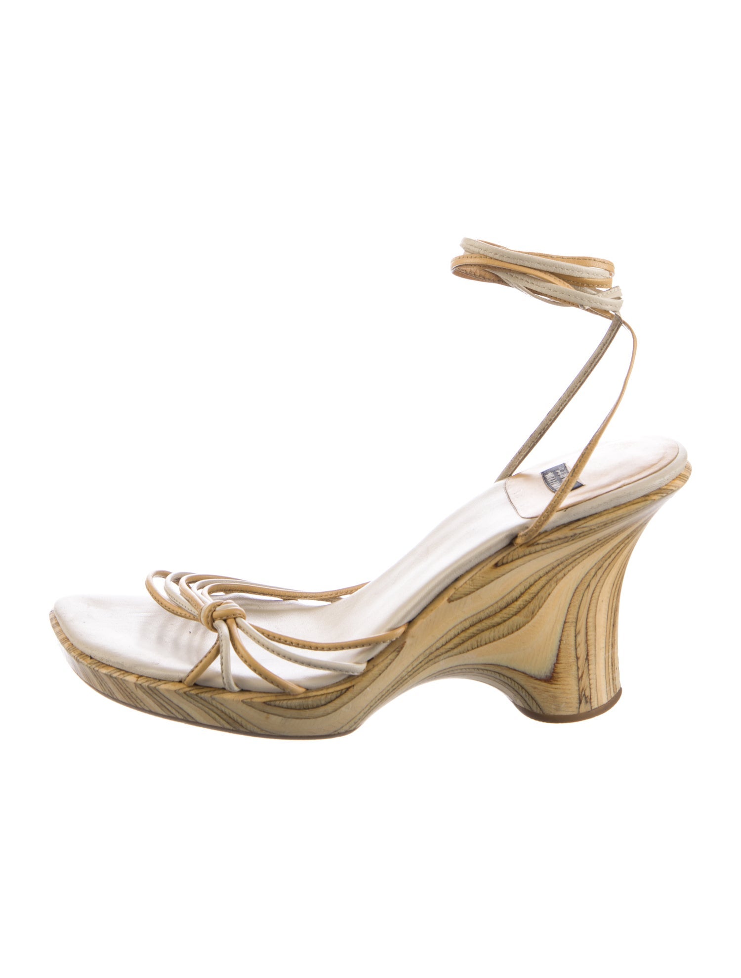 Stuart Weitzman Leather Espadrilles