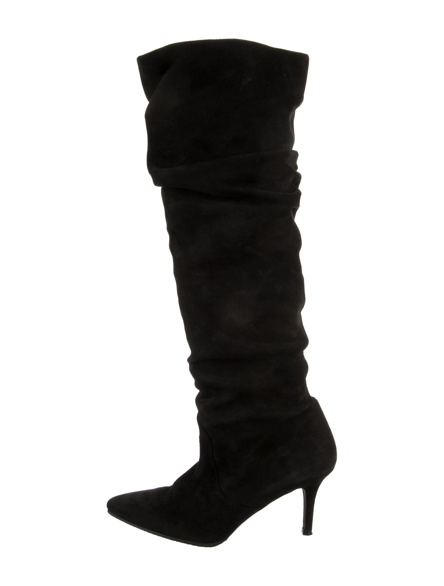 Stuart Weitzman Suede Slouch Boots