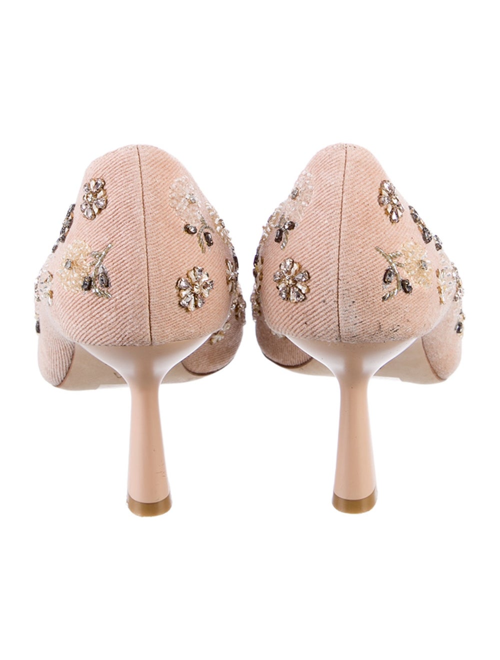 Stuart Weitzman Pumps Pink Patterned Pointed-Toes - image 4