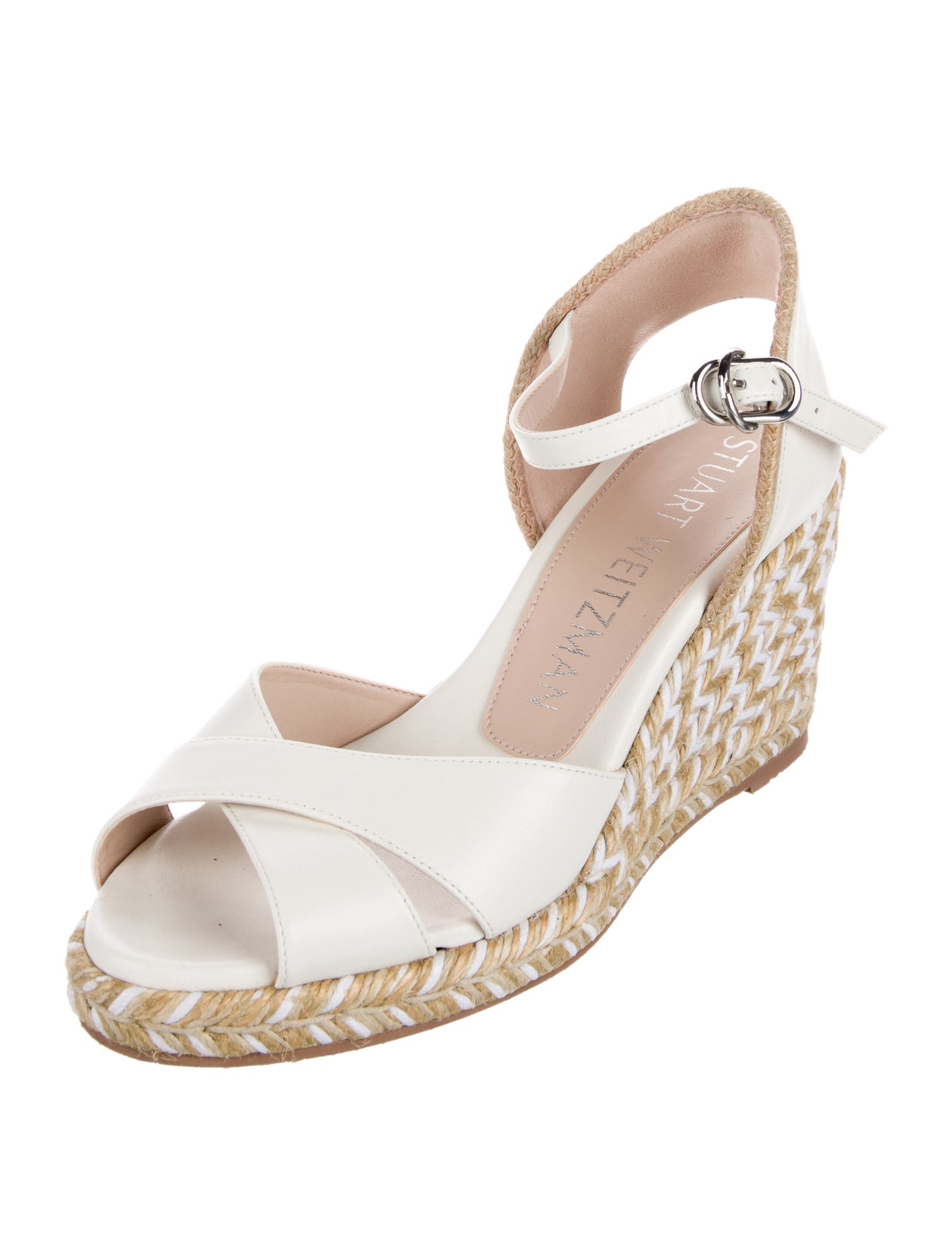 Stuart Weitzman Leather Slingback Pumps