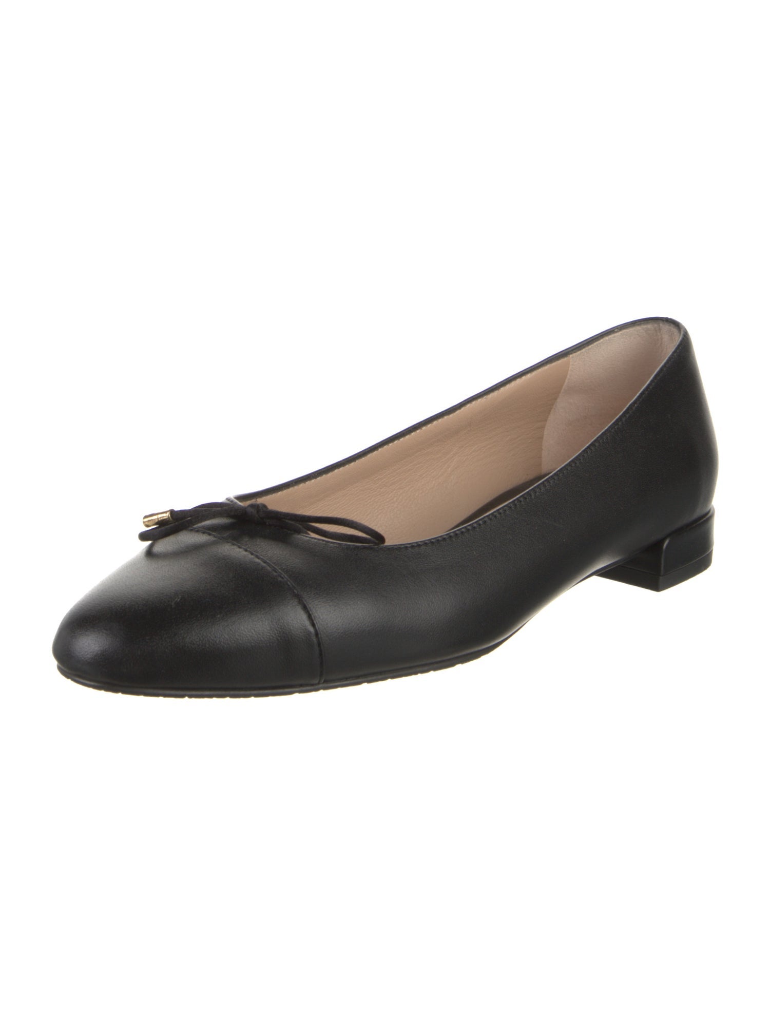 Stuart Weitzman Leather Ballet Flats