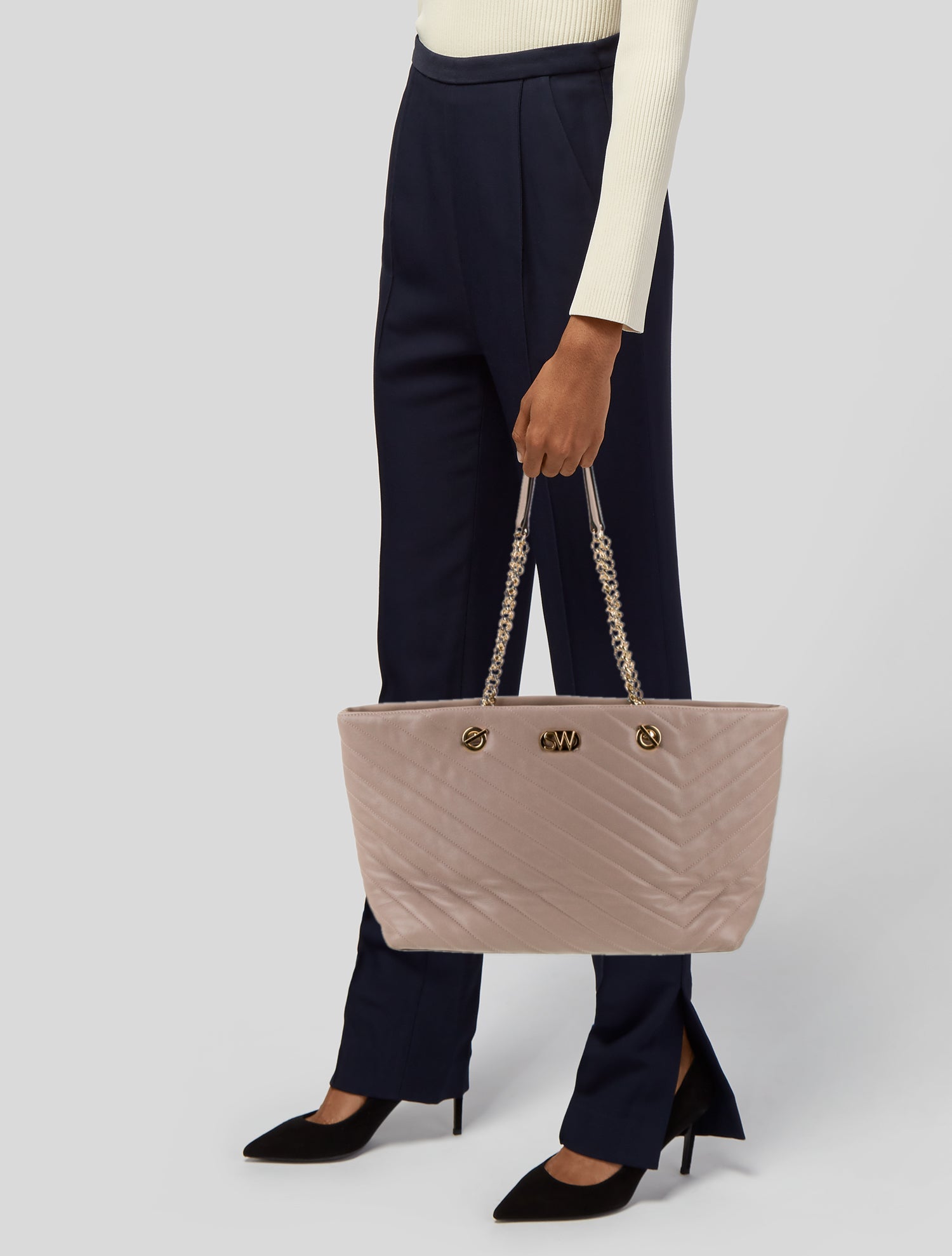 Stuart Weitzman Quilted Tote