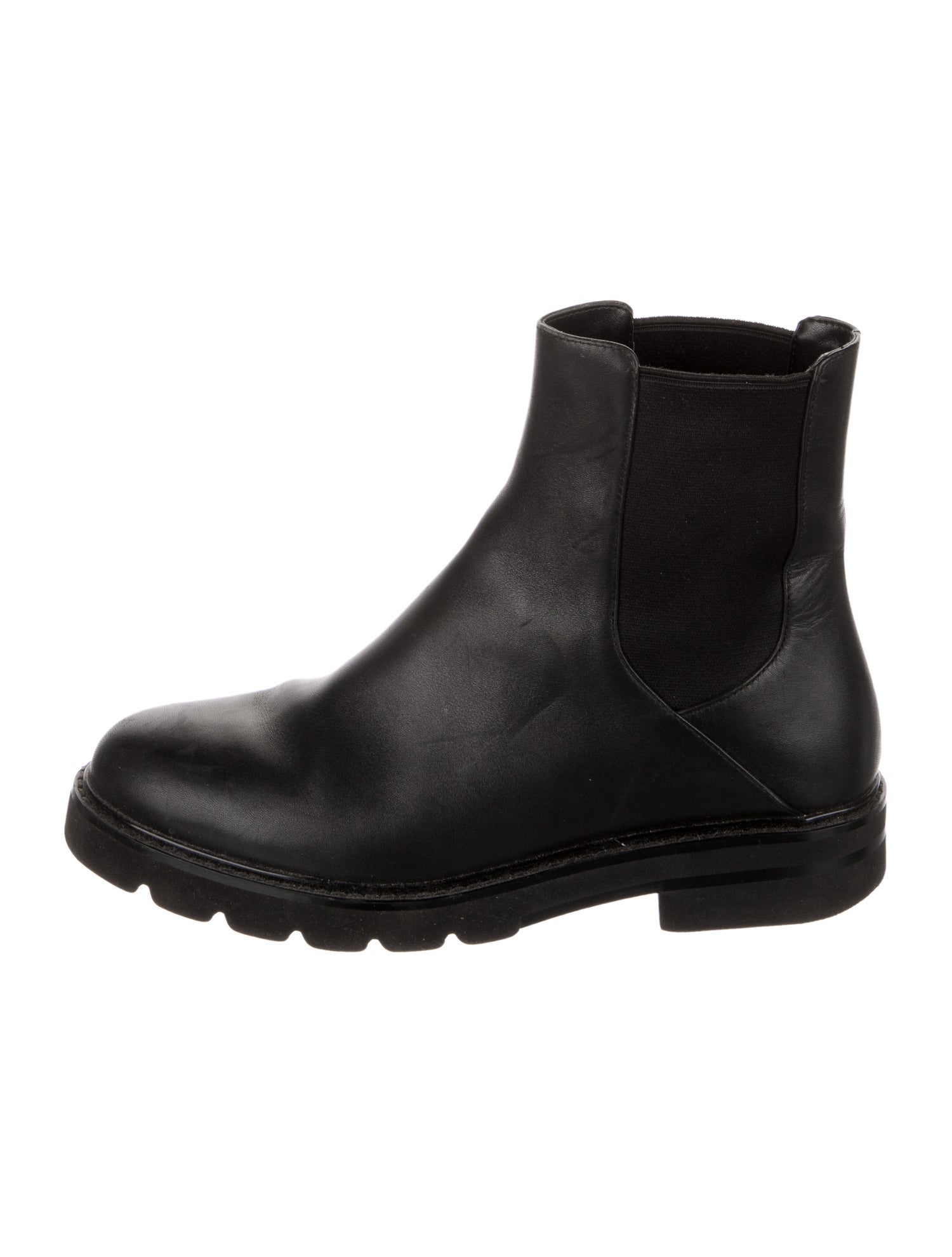 Stuart Weitzman Leather Chelsea Boots