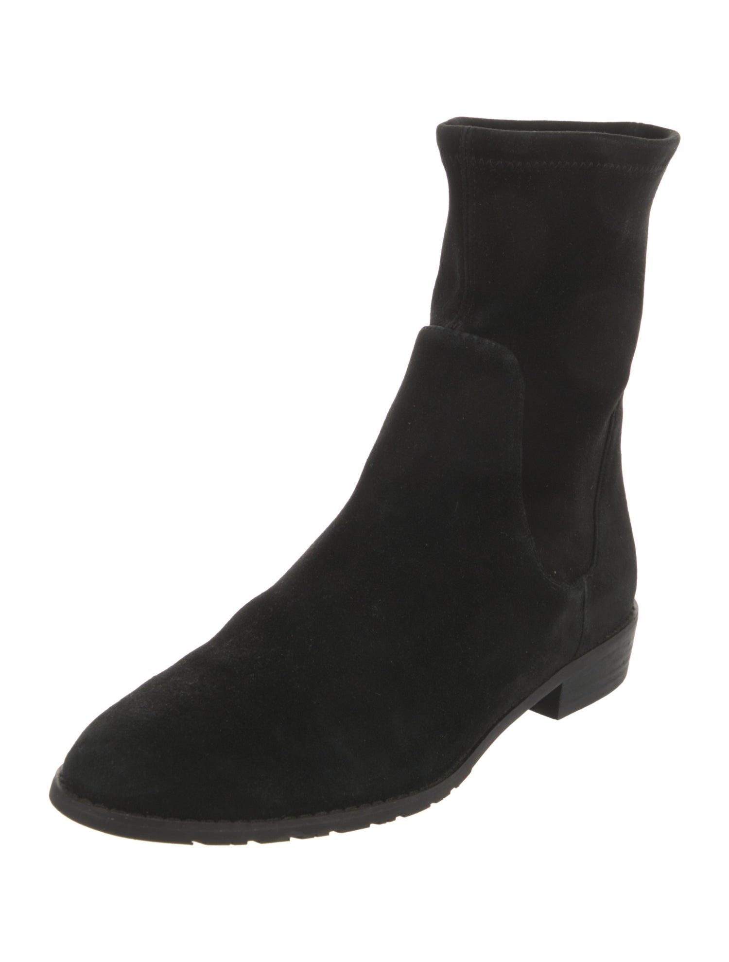 Stuart Weitzman Suede Sock Boots