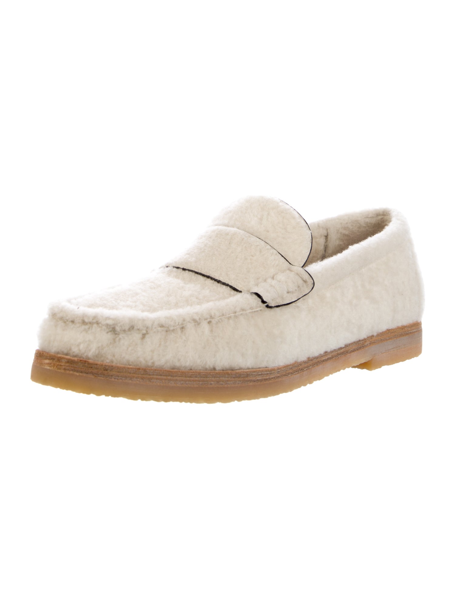 Stuart Weitzman Shearling Loafers