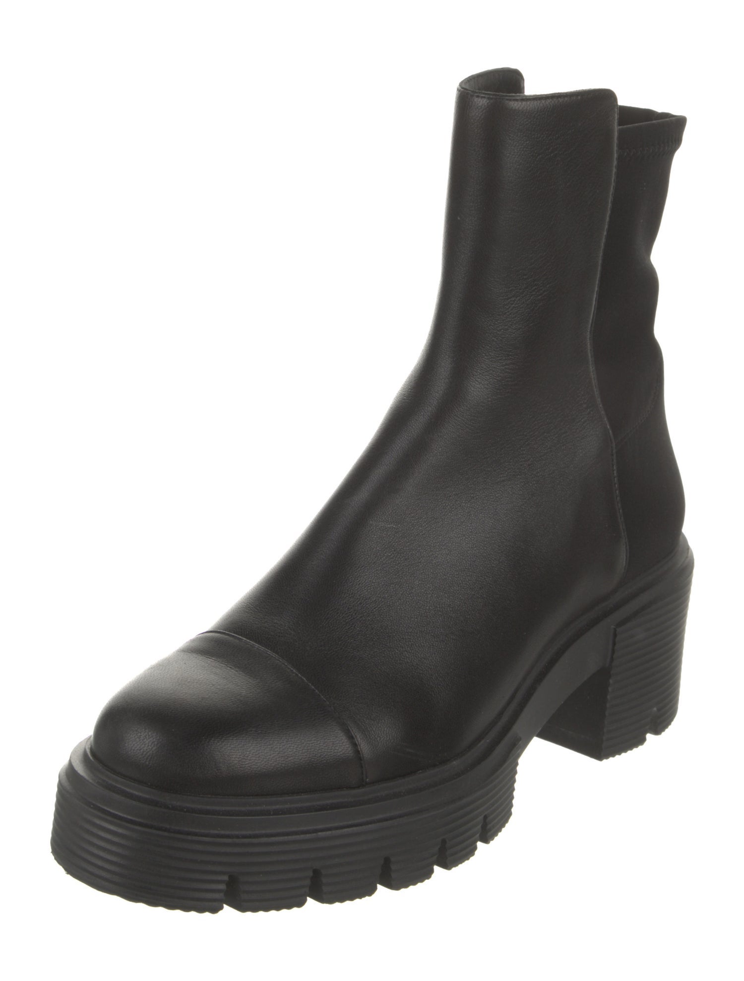 Stuart Weitzman Leather Chelsea Boots