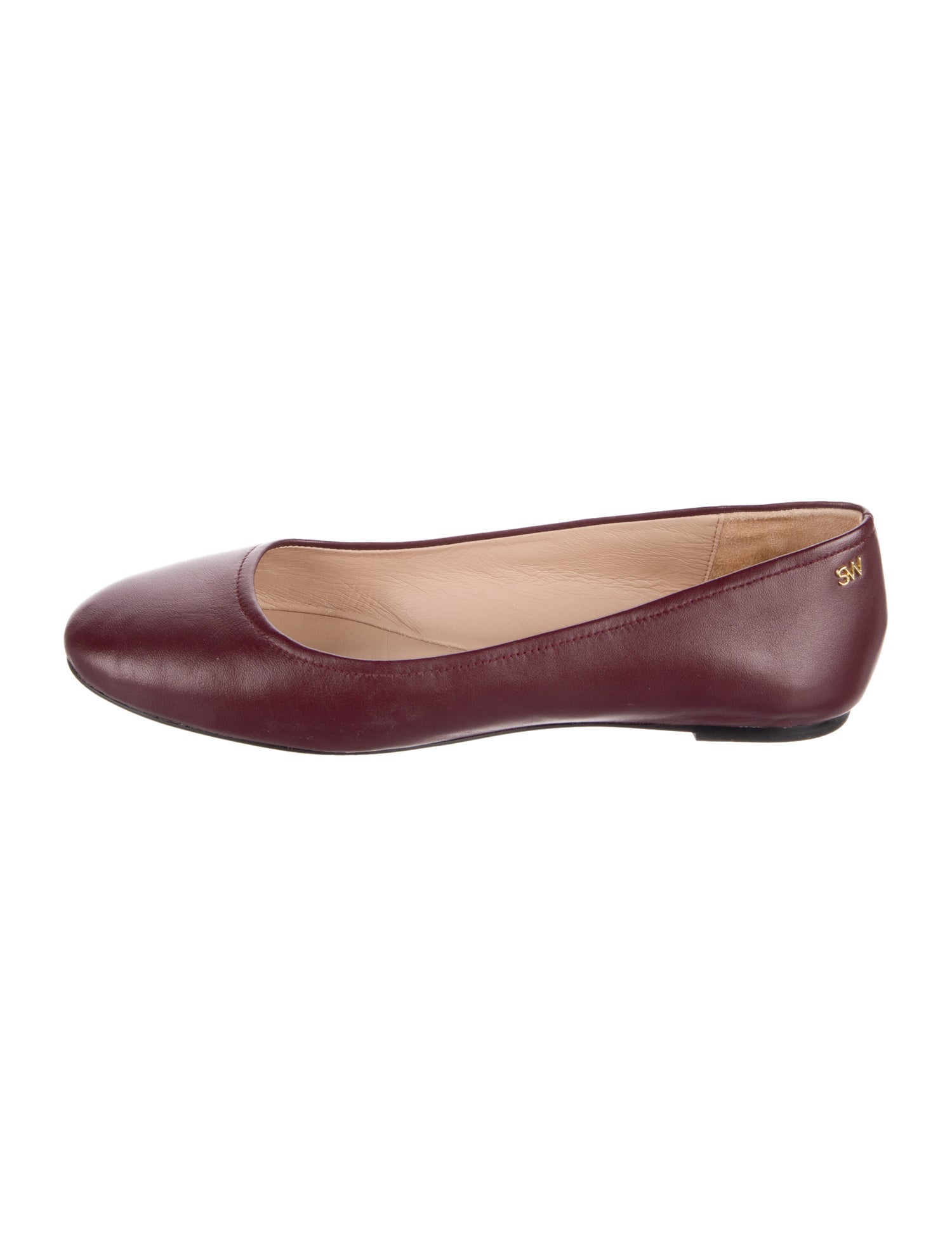Stuart Weitzman Leather Ballet Flats