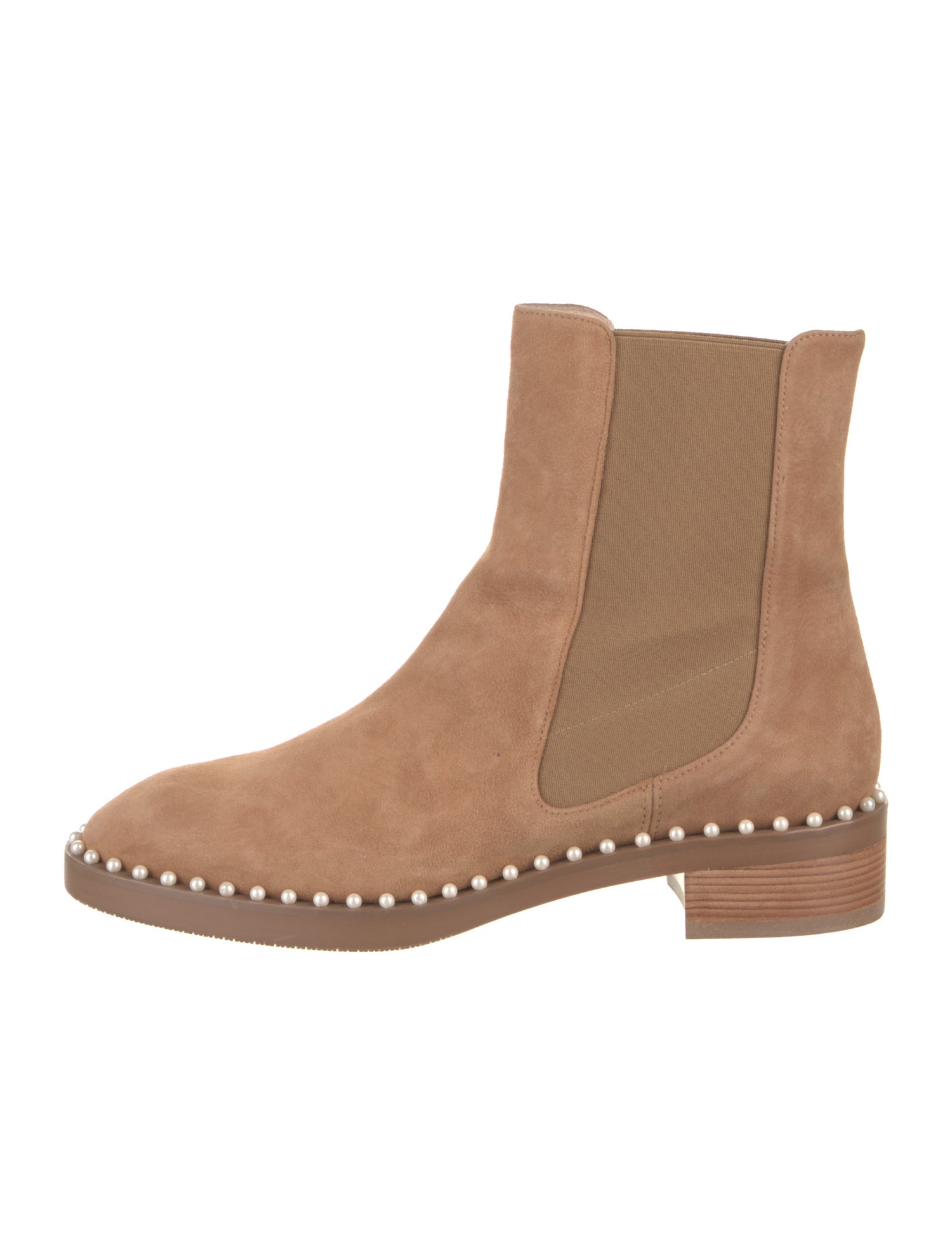 Stuart Weitzman Suede Chelsea Boots