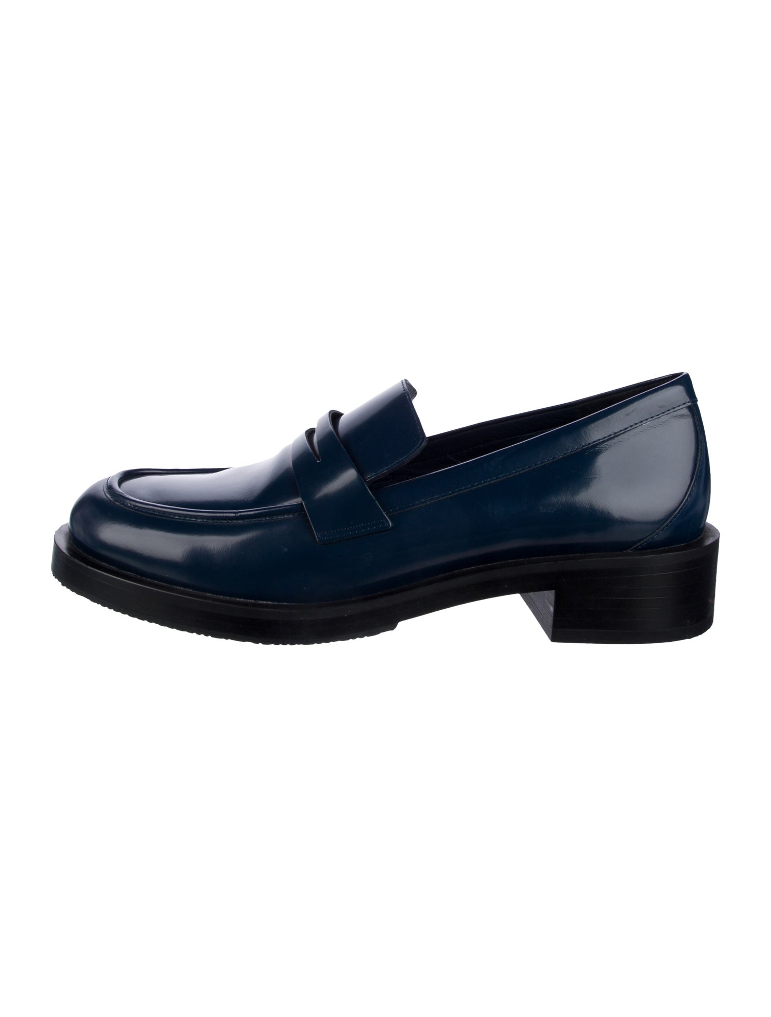 Stuart Weitzman Patent Leather Loafers