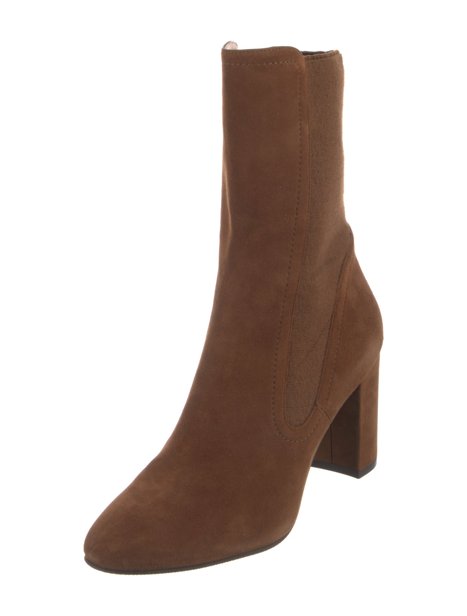 Stuart Weitzman Suede Sock Boots