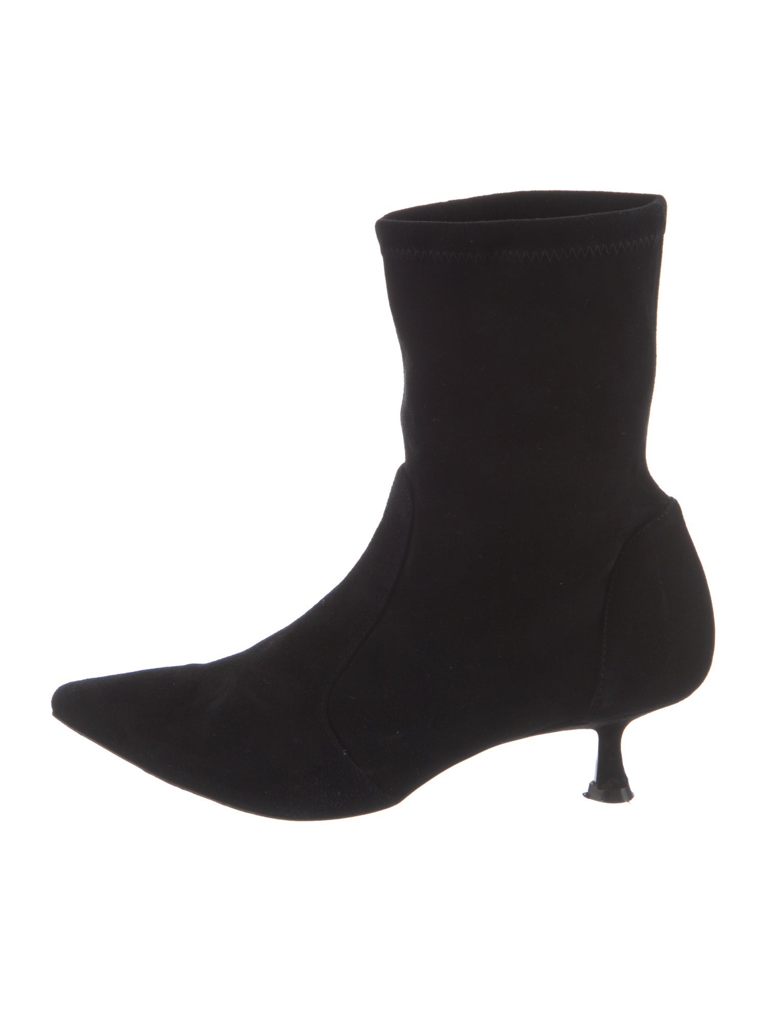 Stuart Weitzman Suede Sock Boots