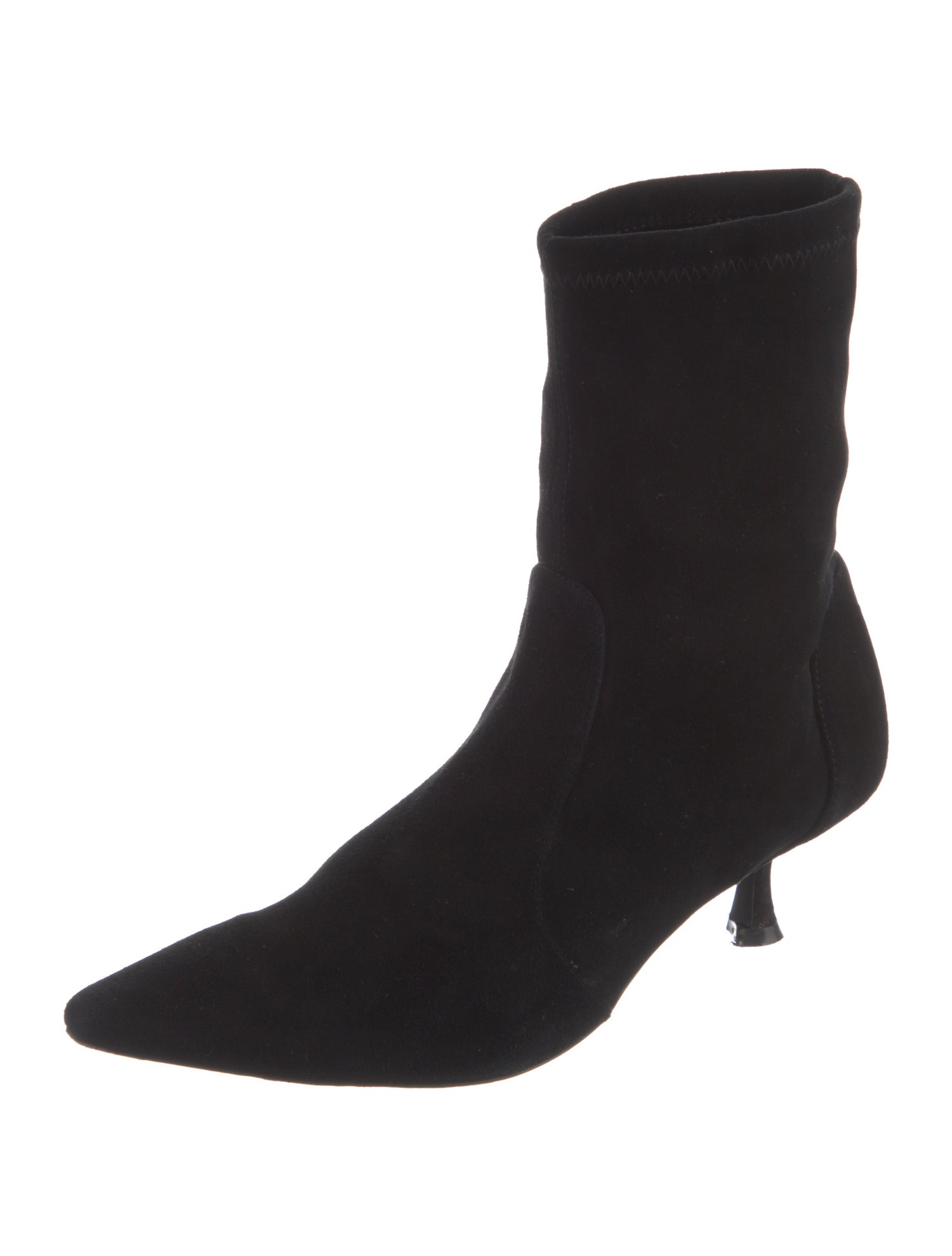 Stuart Weitzman Suede Sock Boots