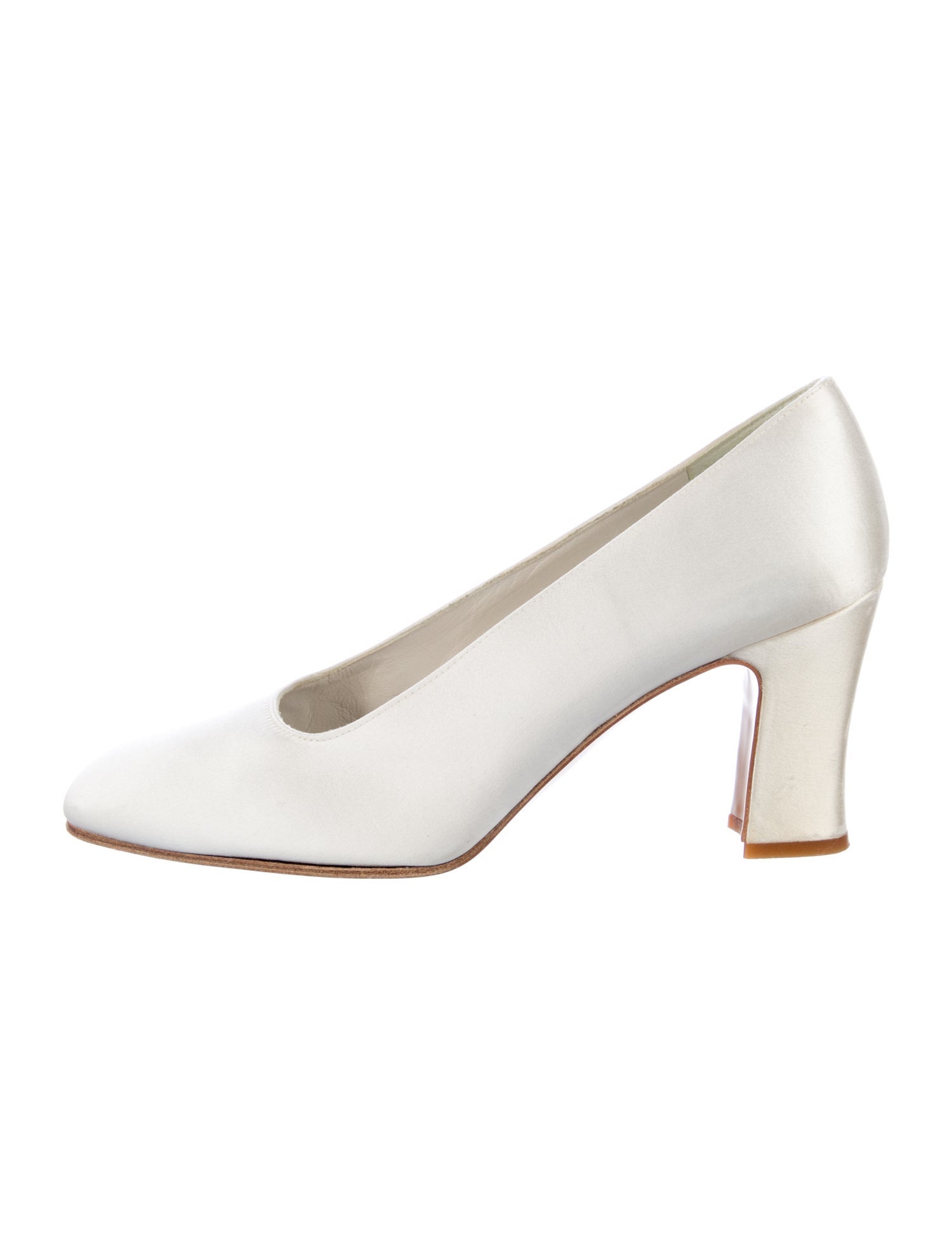 Stuart Weitzman Satin Pumps