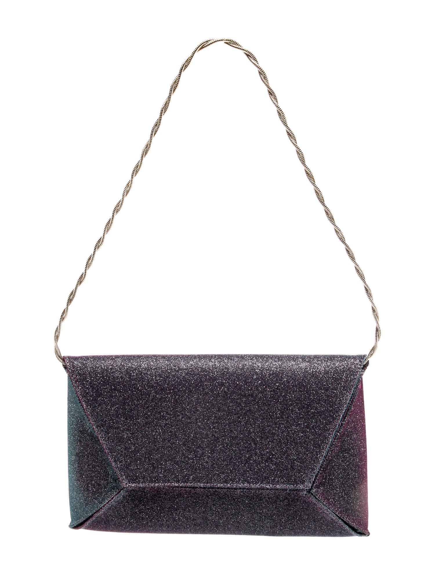 Stuart Weitzman Glitter Evening Bag