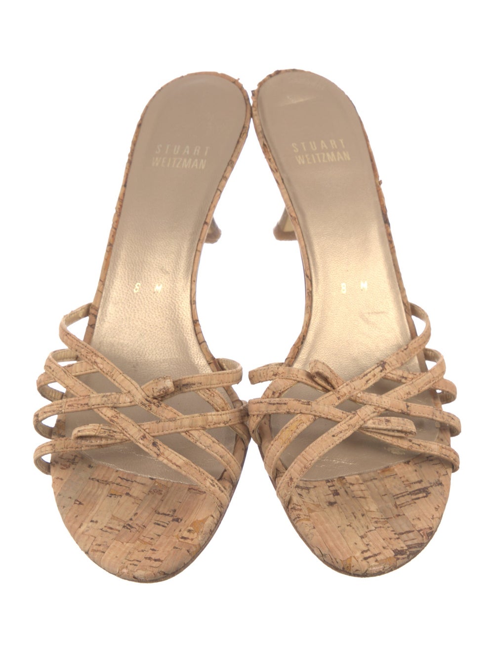 Stuart Weitzman Patterned Slides - image 3