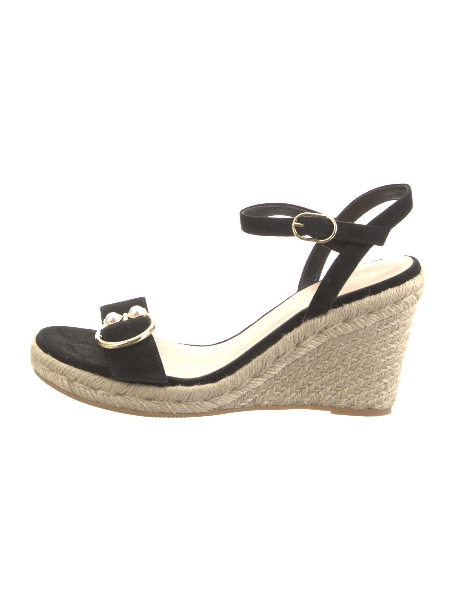 Stuart Weitzman Suede Espadrilles