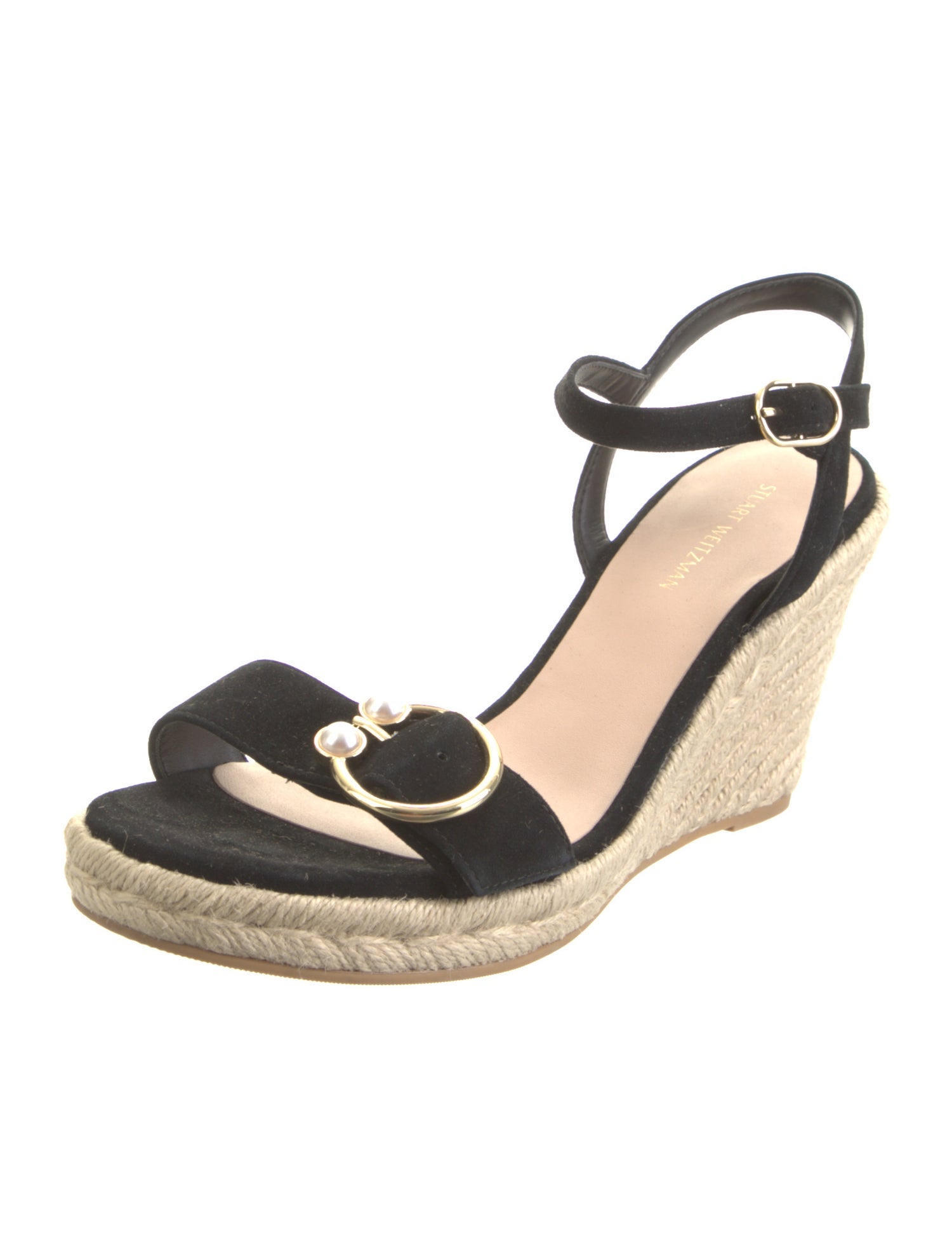 Stuart Weitzman Suede Espadrilles
