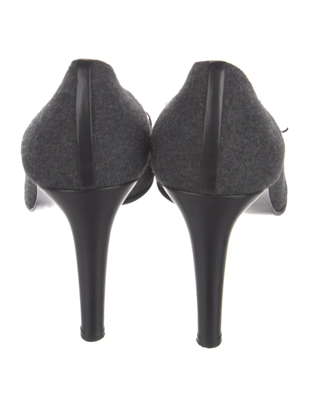 Stuart Weitzman Felt Patterned Pumps - image 4