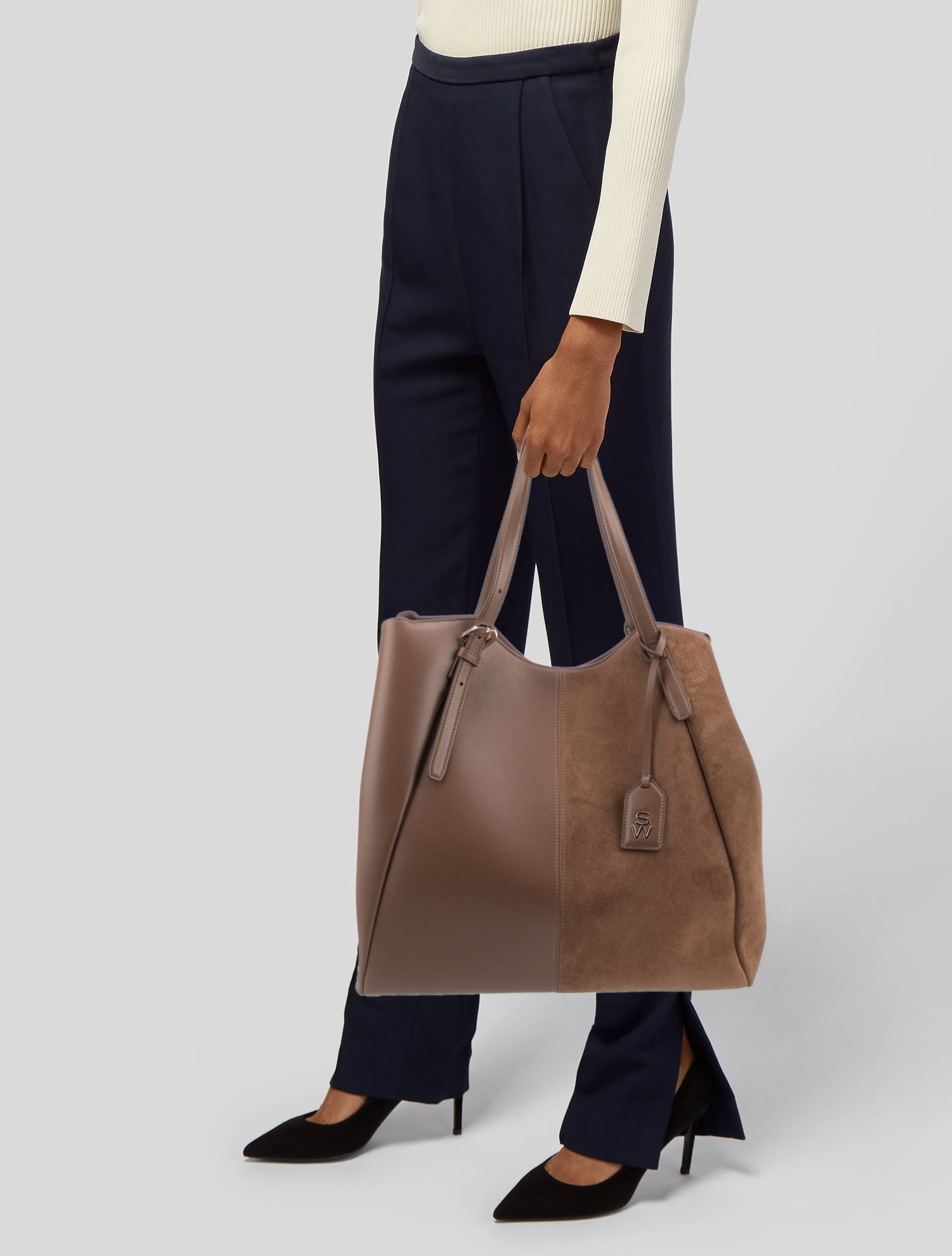 Stuart Weitzman Leather Tote