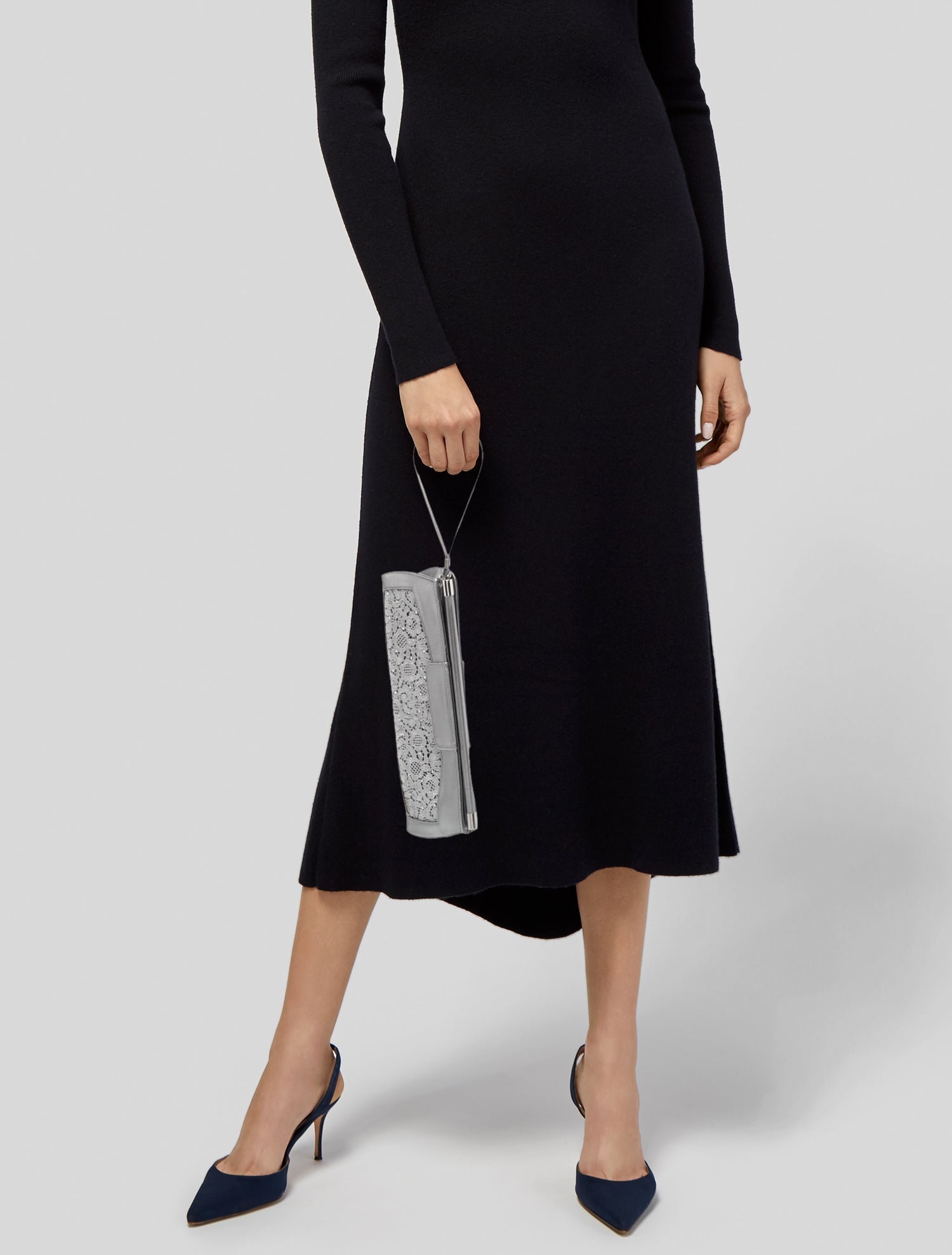 Stuart Weitzman Leather Clutch