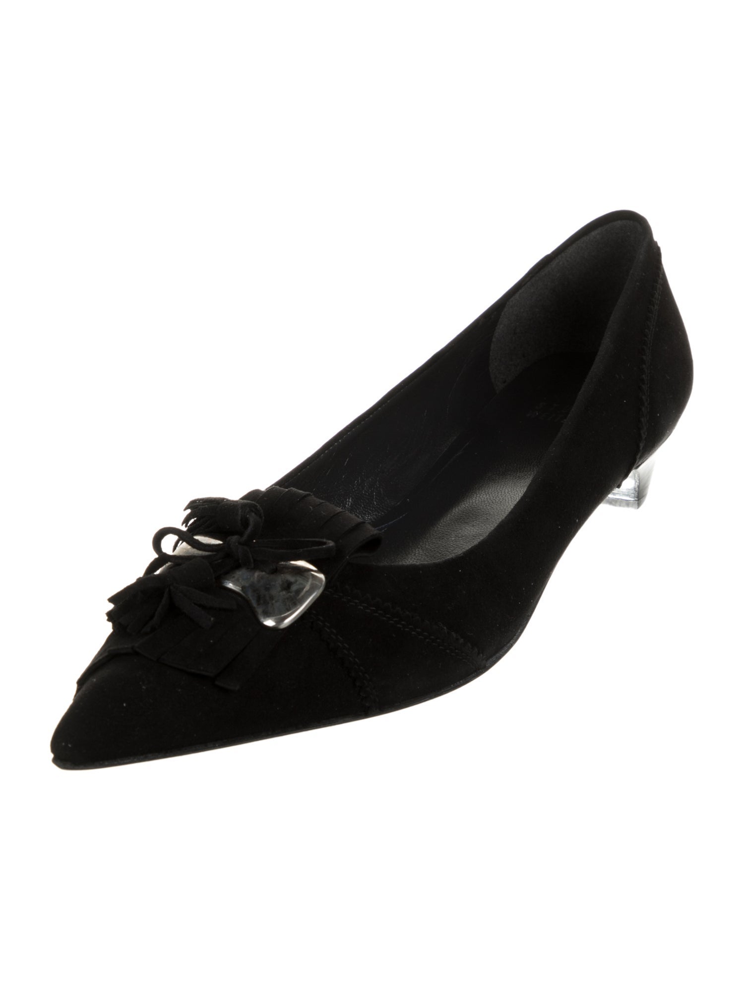 Stuart Weitzman Suede Ballet Flats