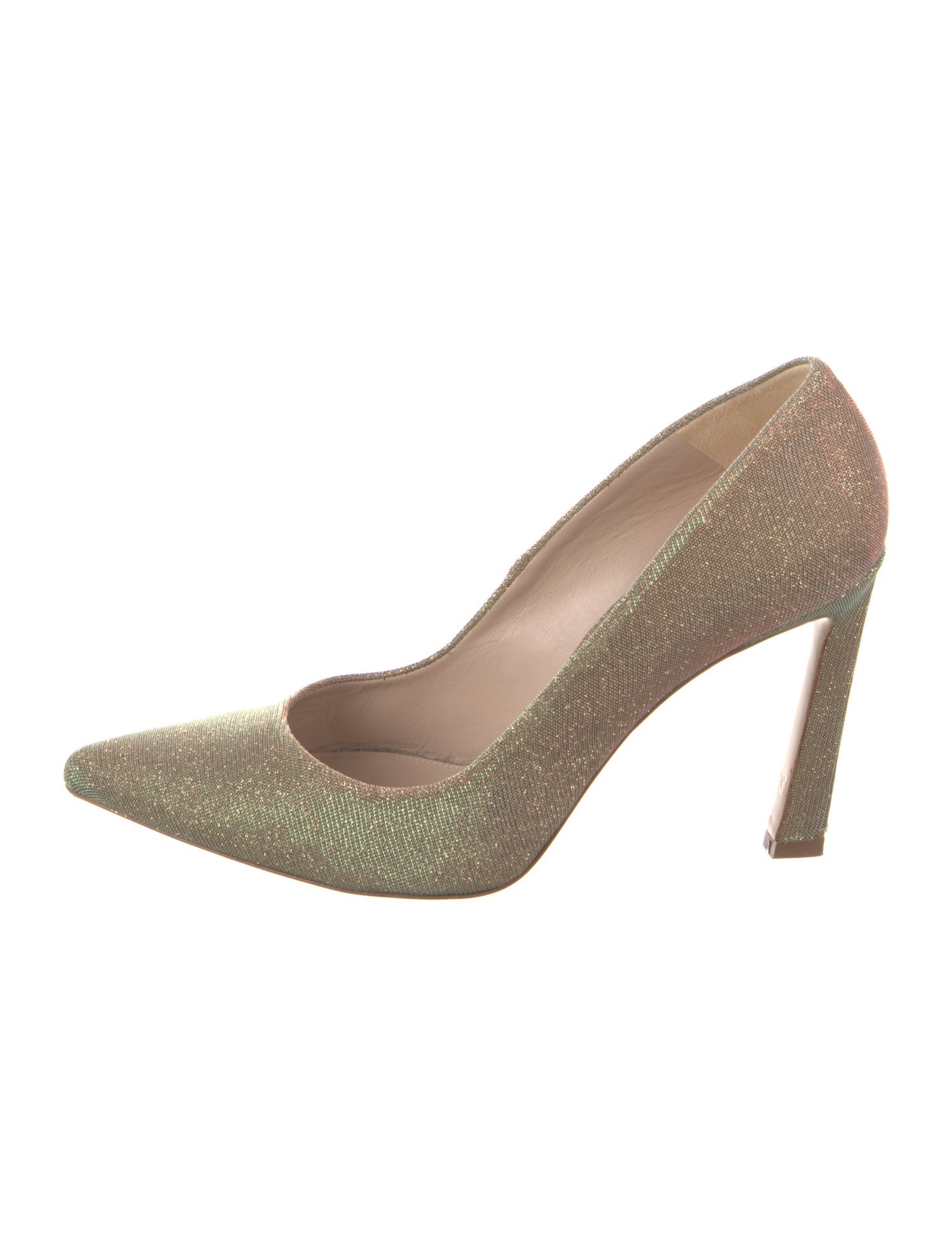 Stuart Weitzman Glitter Pumps