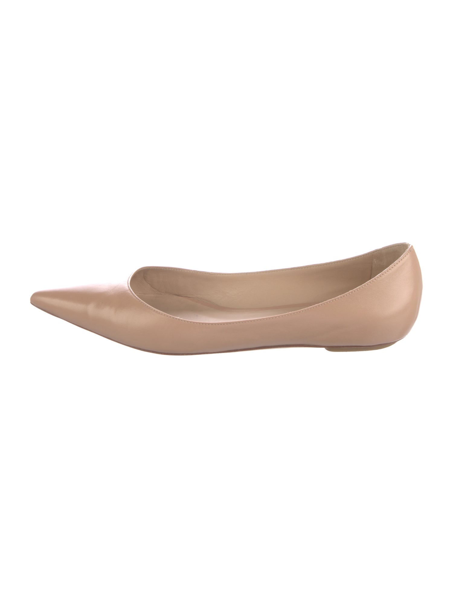 Stuart Weitzman Leather Ballet Flats