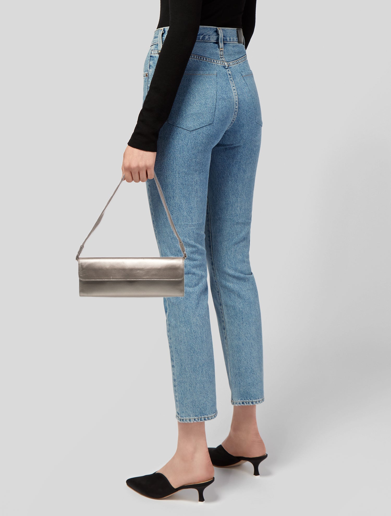 Stuart Weitzman Leather Shoulder Bag