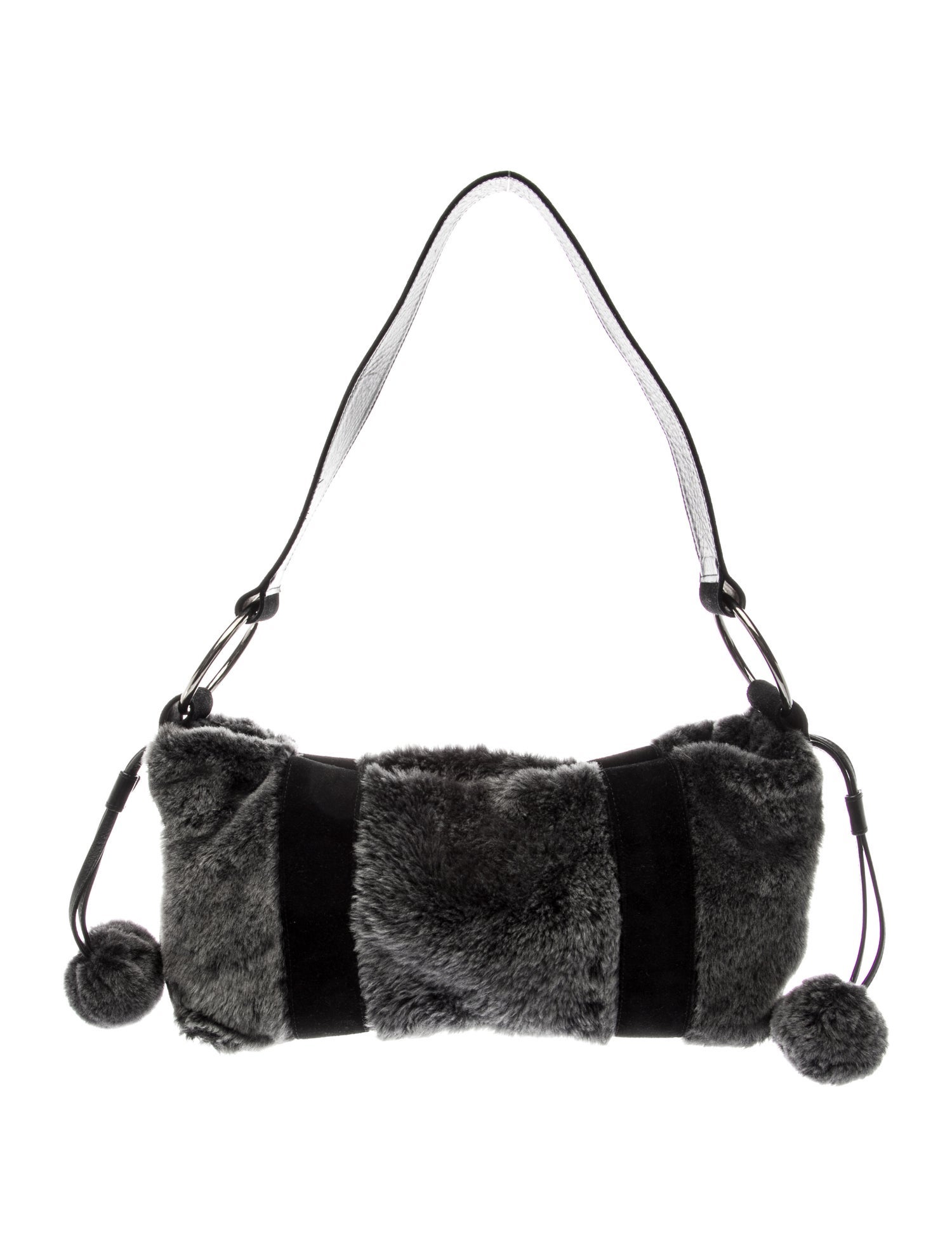 Stuart Weitzman Fur Shoulder Bag