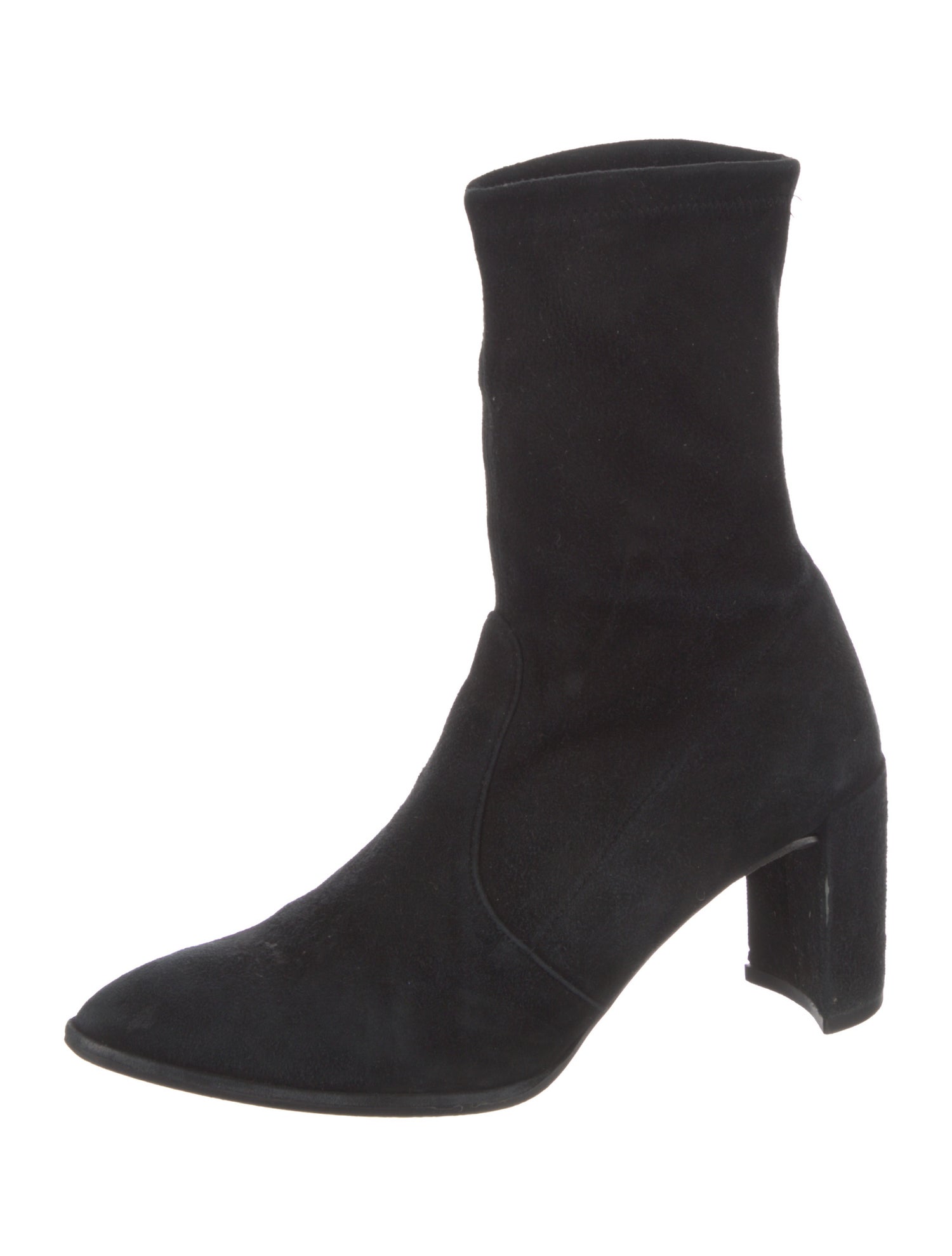 Stuart Weitzman Suede Sock Boots