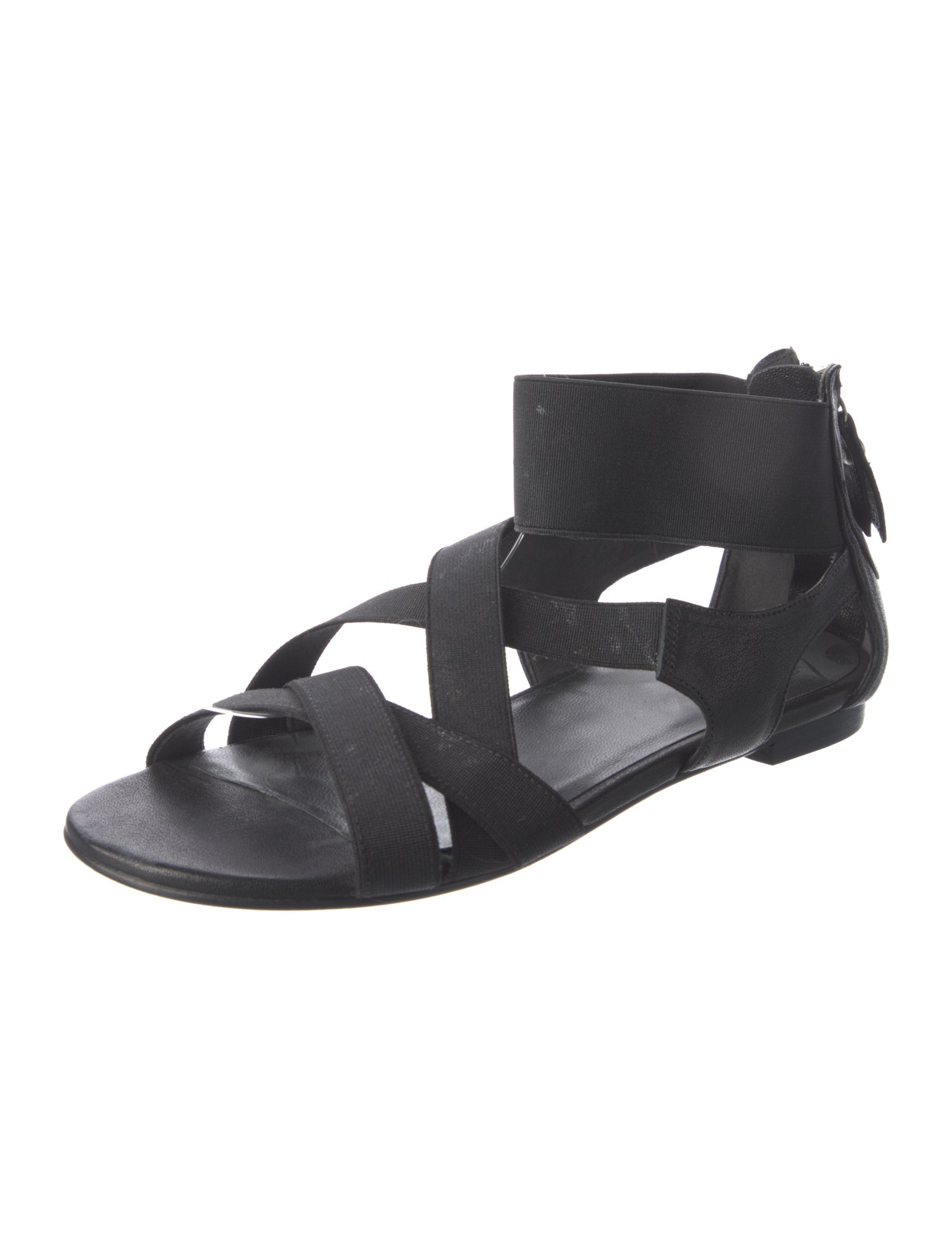 Stuart Weitzman Leather Gladiator Sandals