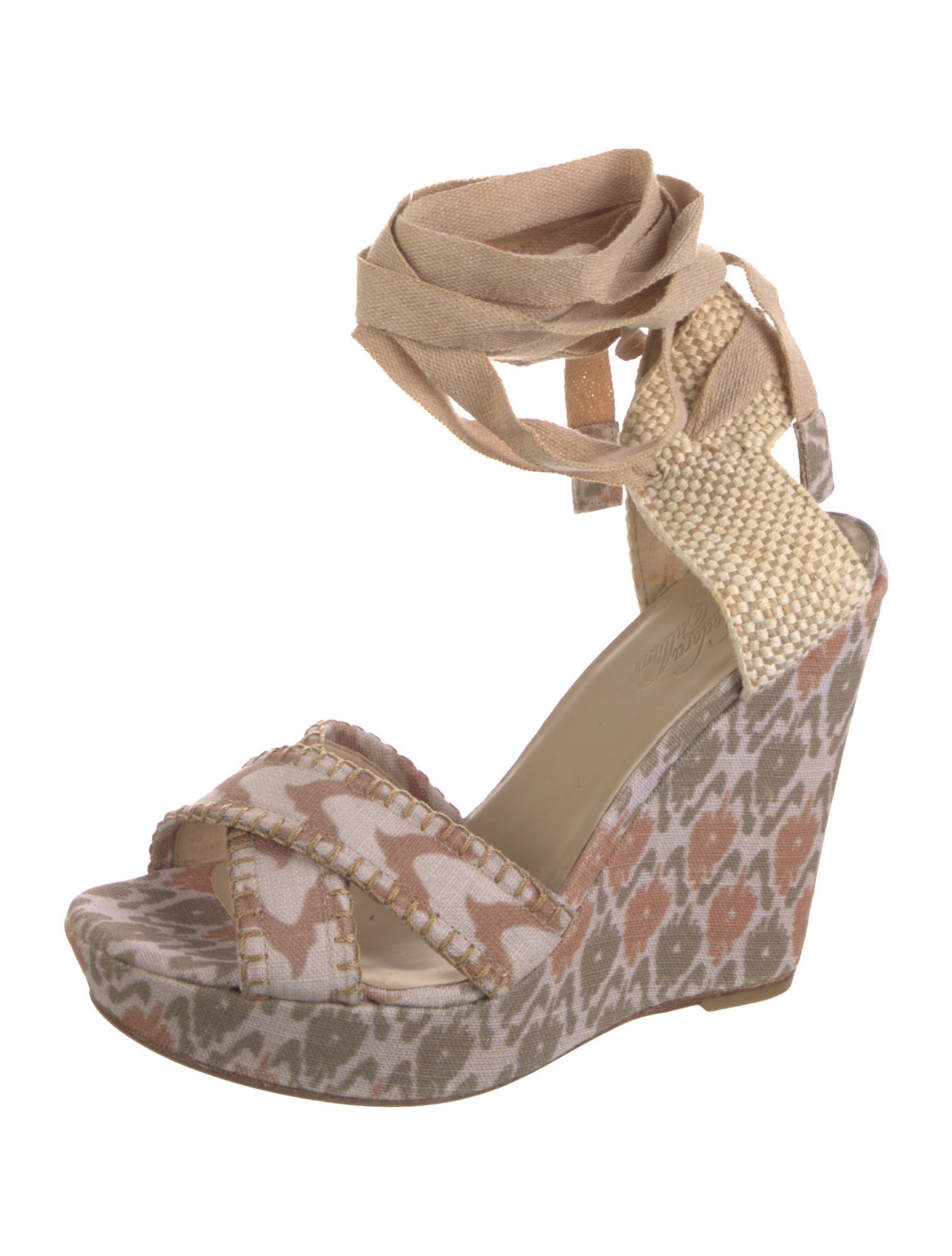 Canvas Patterned Espadrilles