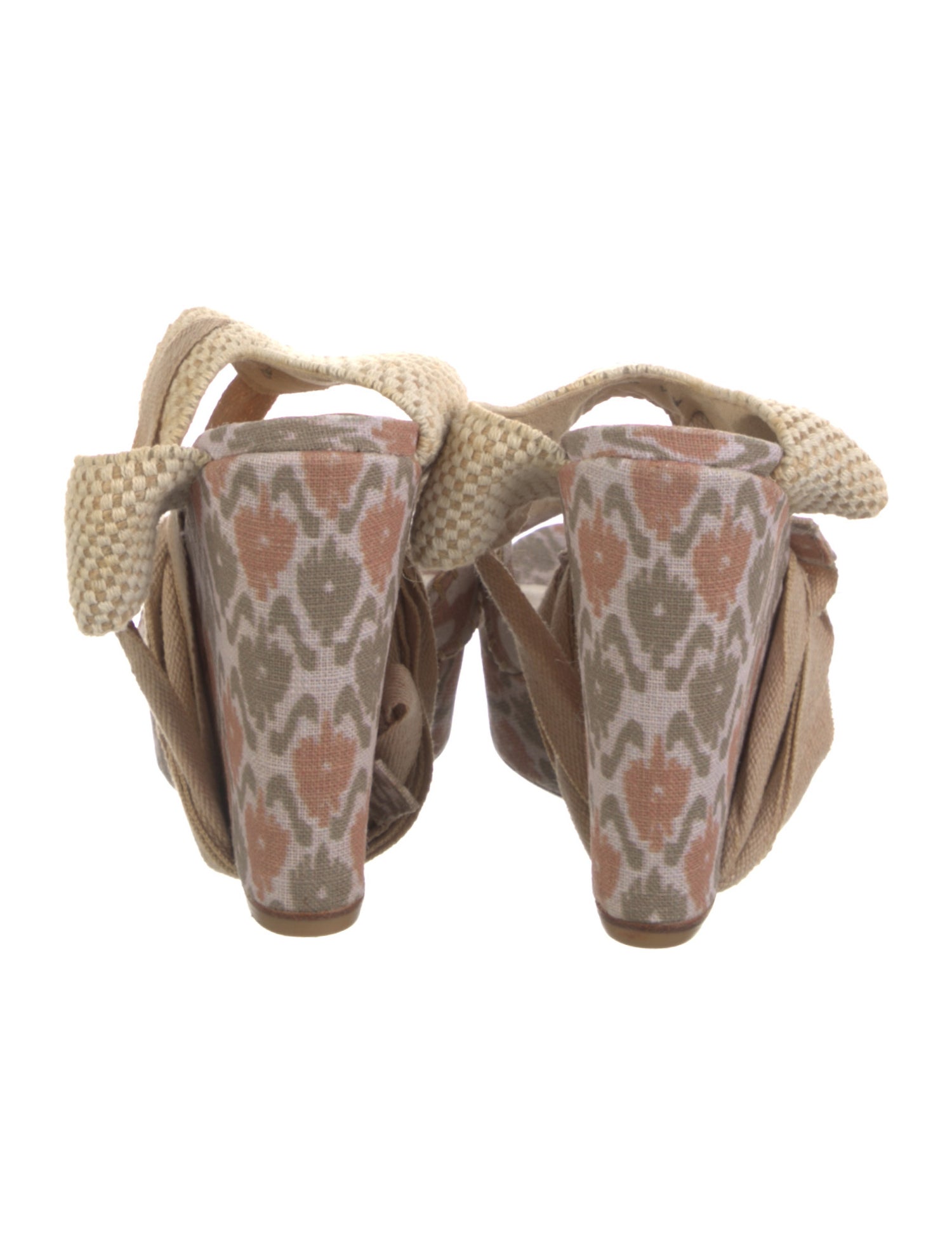 Canvas Patterned Espadrilles