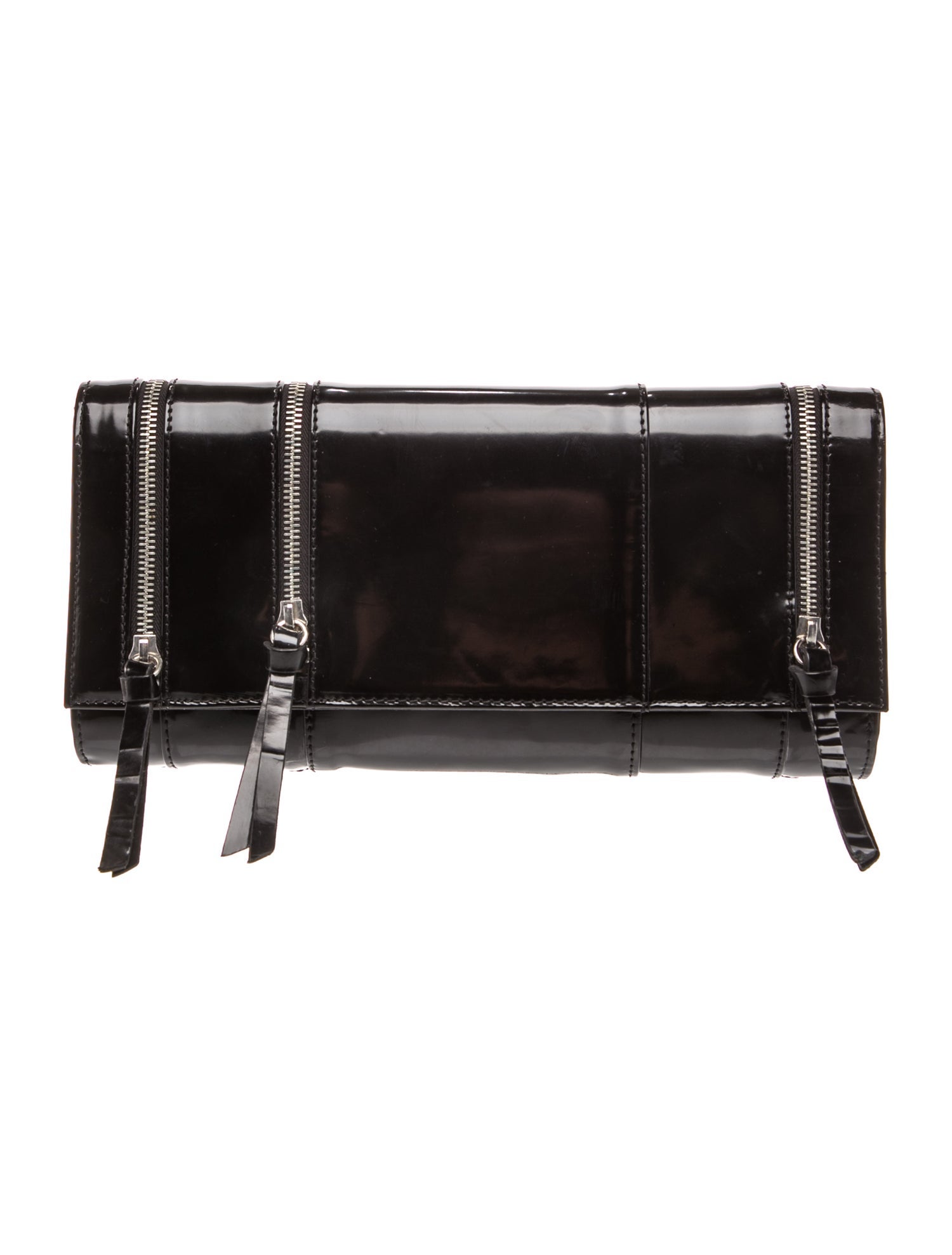 Stuart Weitzman Patent Leather Clutch