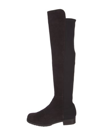 Pre-owned Stuart Weitzman Suede Boots In Brown
