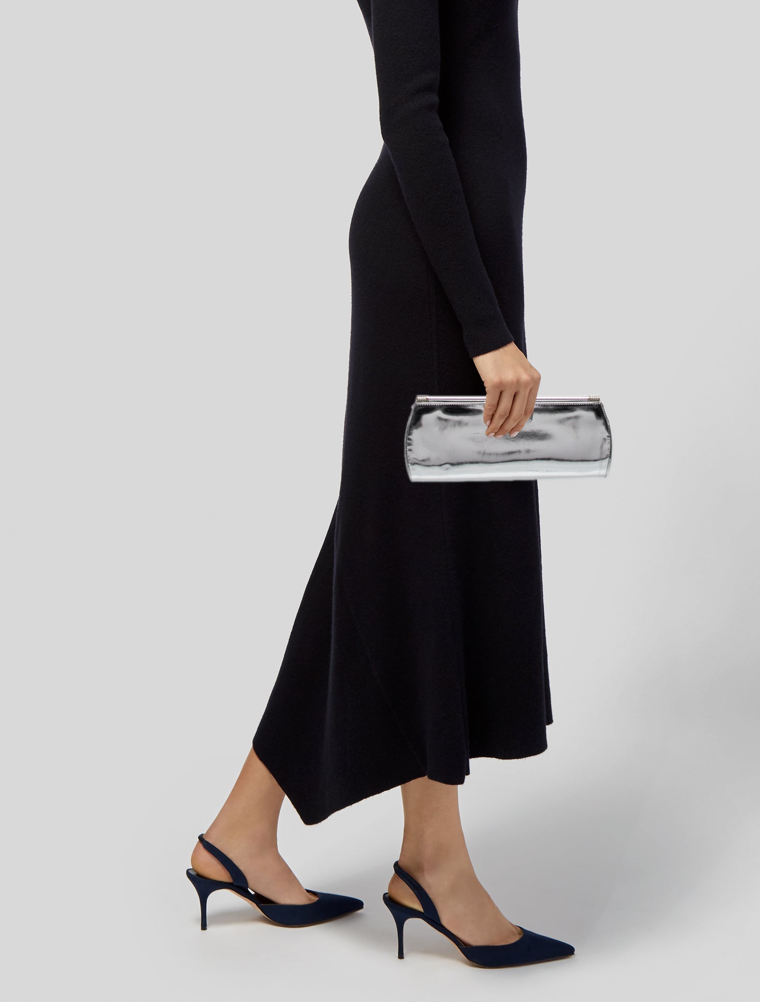 Stuart Weitzman Leather Clutch