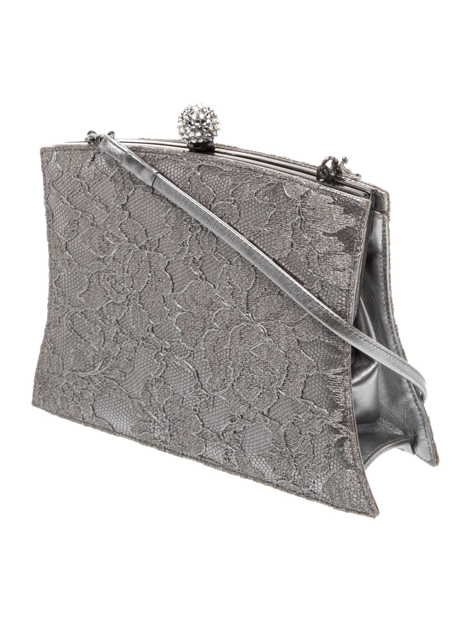 Stuart Weitzman Lace Evening Bag