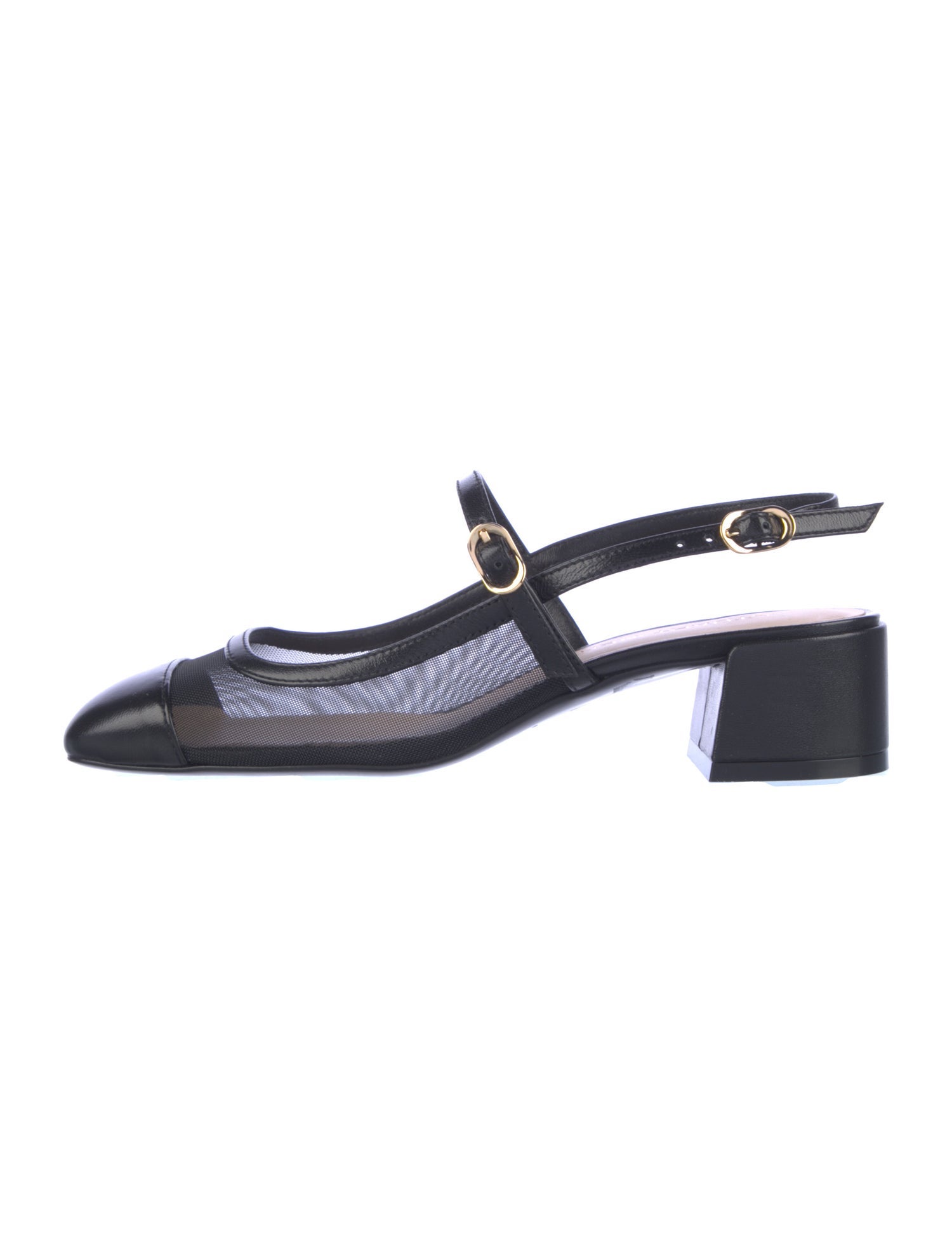 Stuart Weitzman Leather Slingback Flats