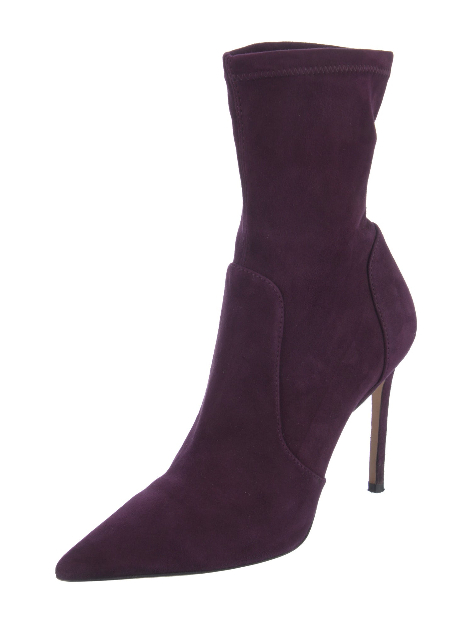 Stuart Weitzman Suede Sock Boots